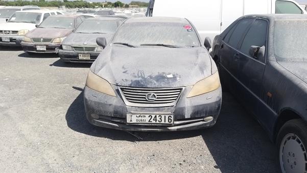 lexus es 350 2007 jthbj46g872101365