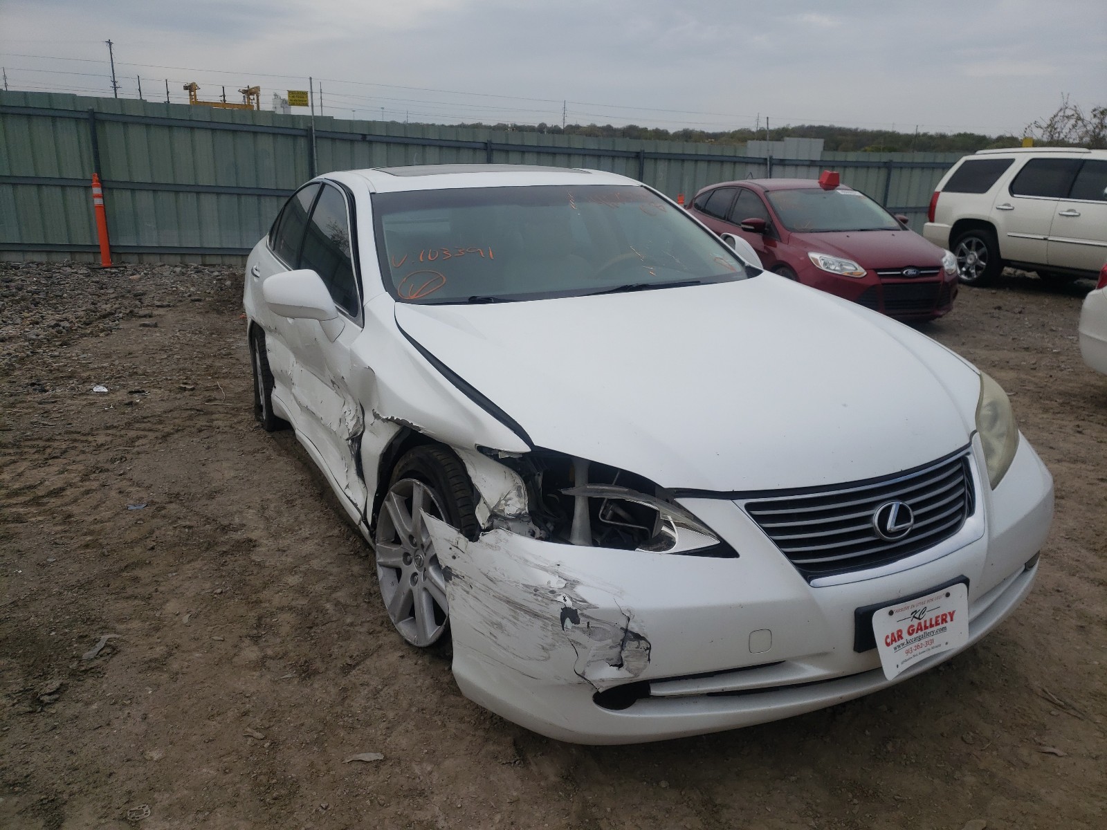 lexus es 2007 jthbj46g872103391