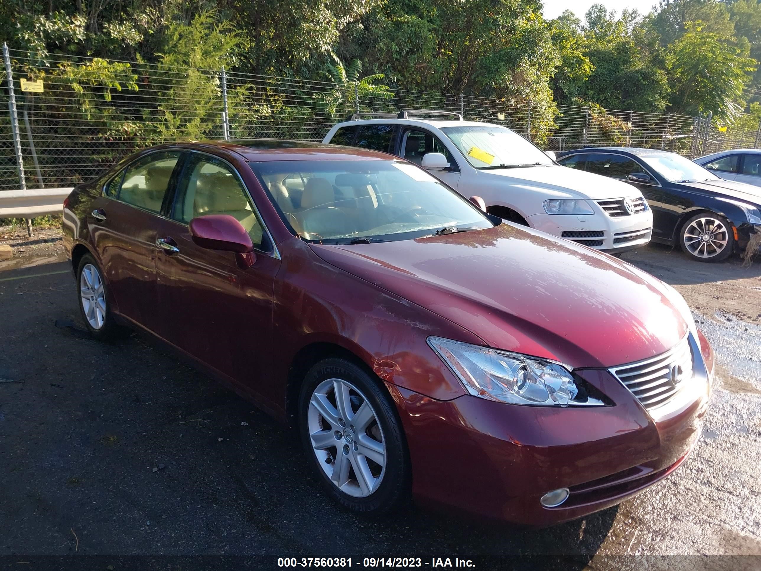 lexus es 2007 jthbj46g872129506