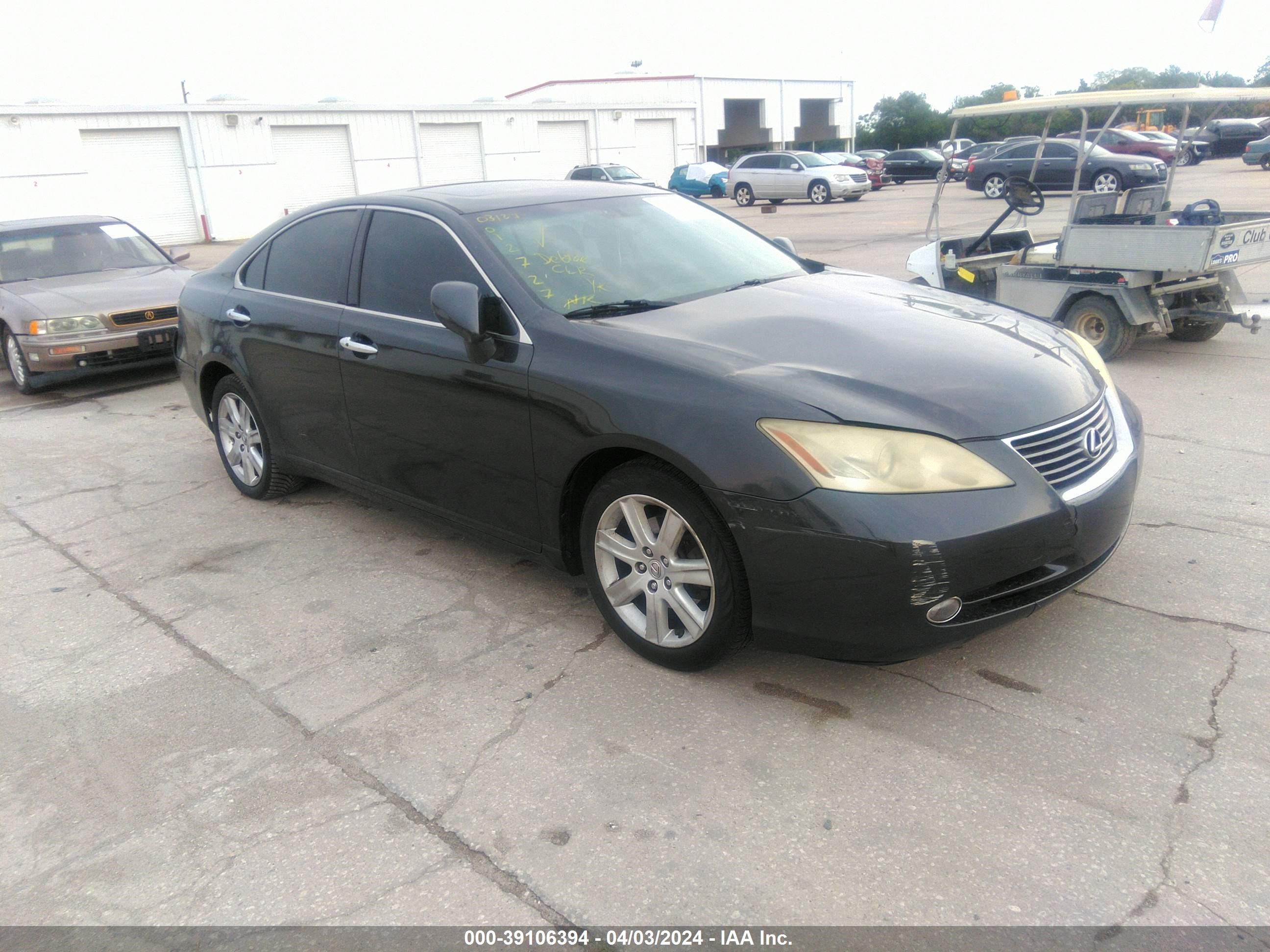 lexus es 2007 jthbj46g972012727