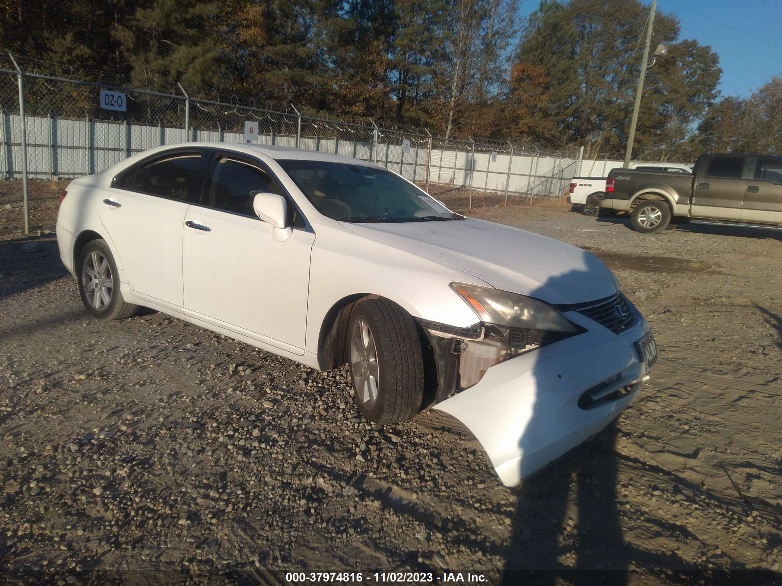 lexus es 2007 jthbj46g972077464