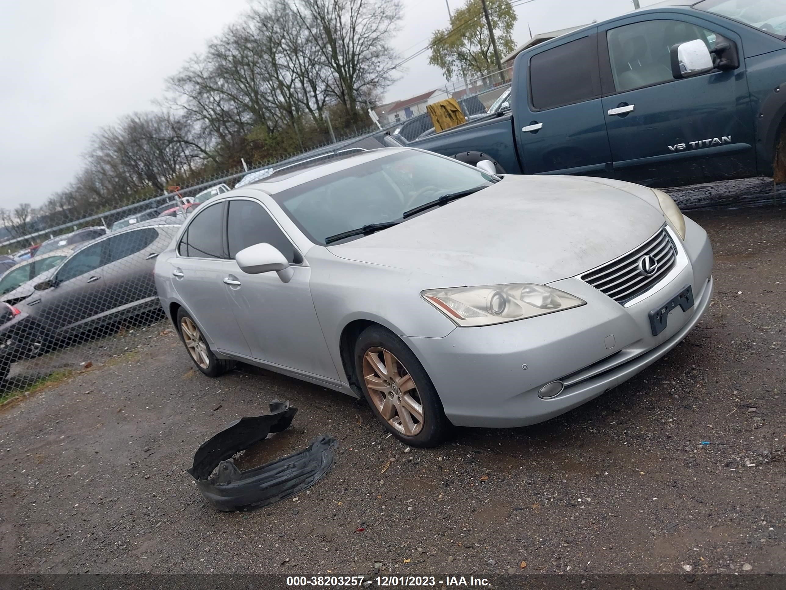 lexus es 2007 jthbj46g972092756