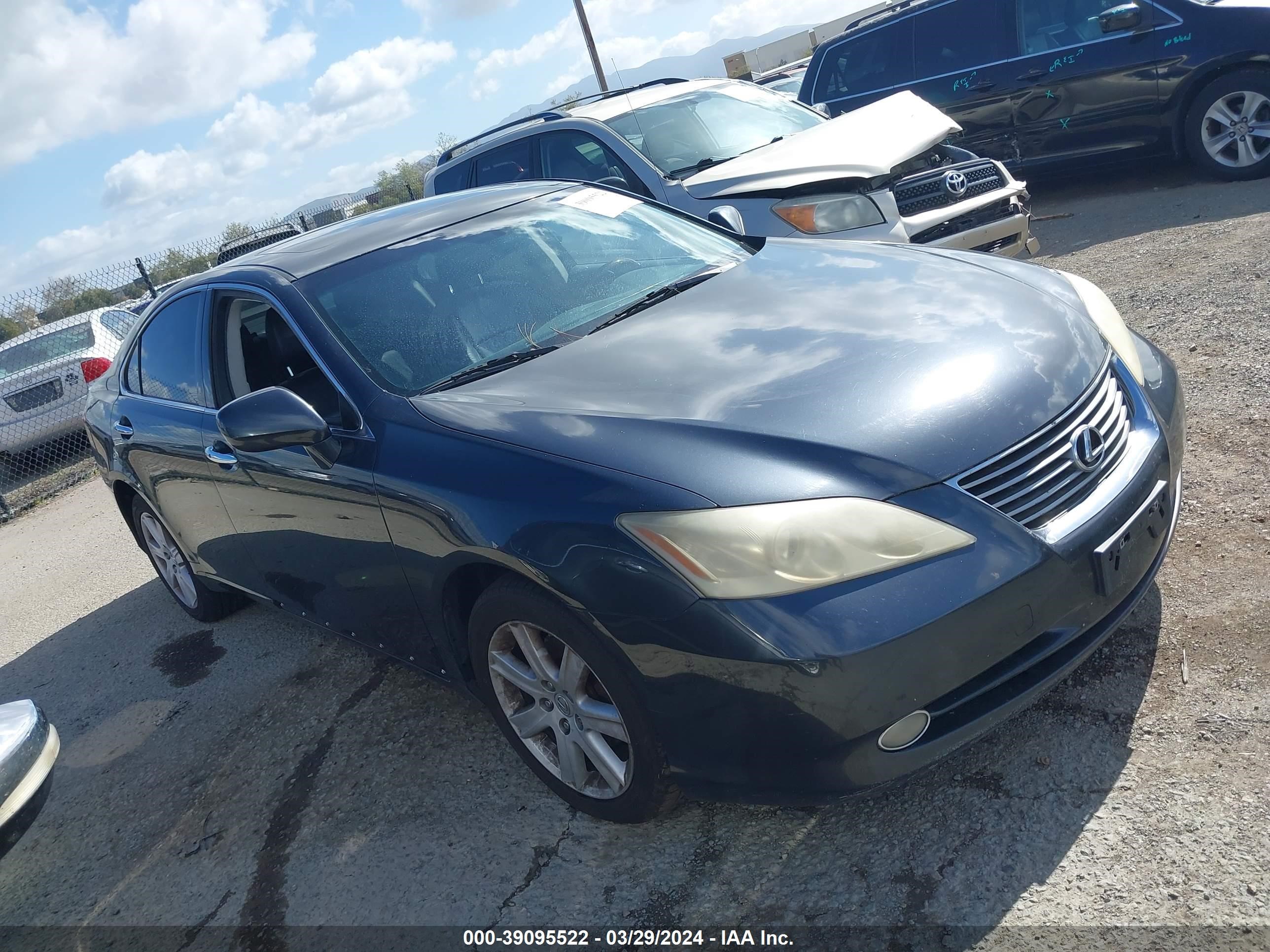 lexus es 2007 jthbj46g972109345