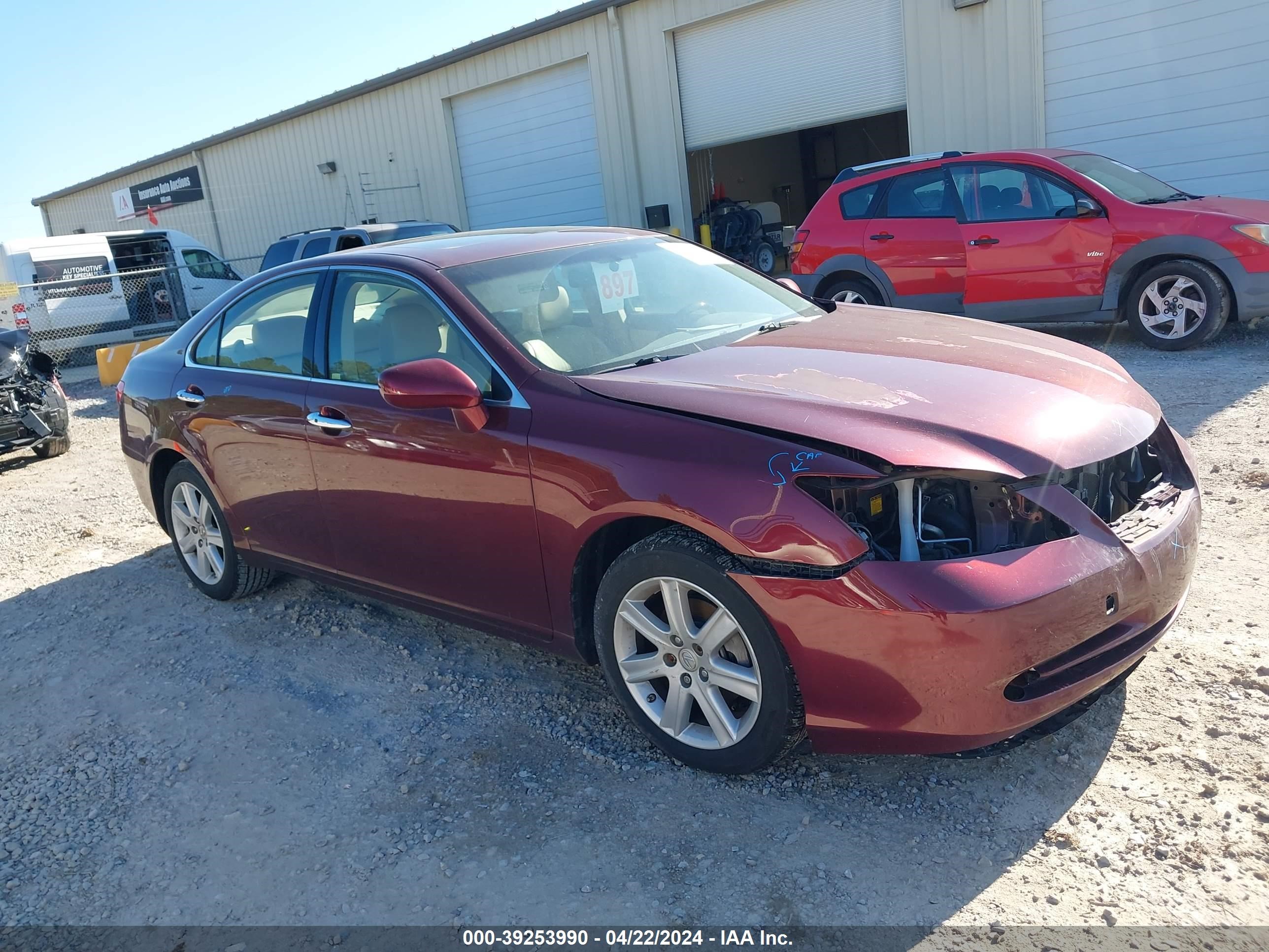 lexus es 2008 jthbj46g982189103