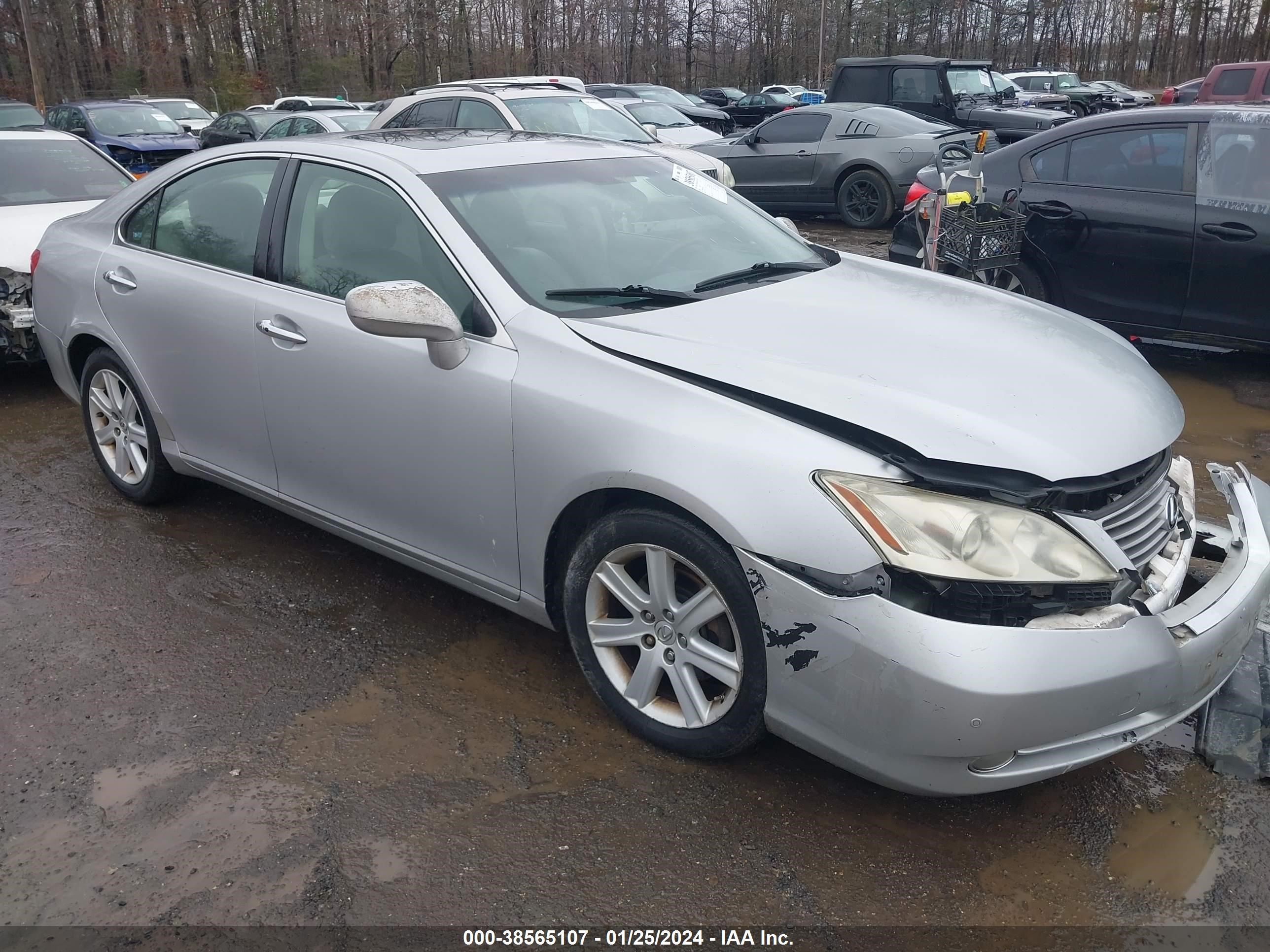 lexus es 2008 jthbj46g982220348