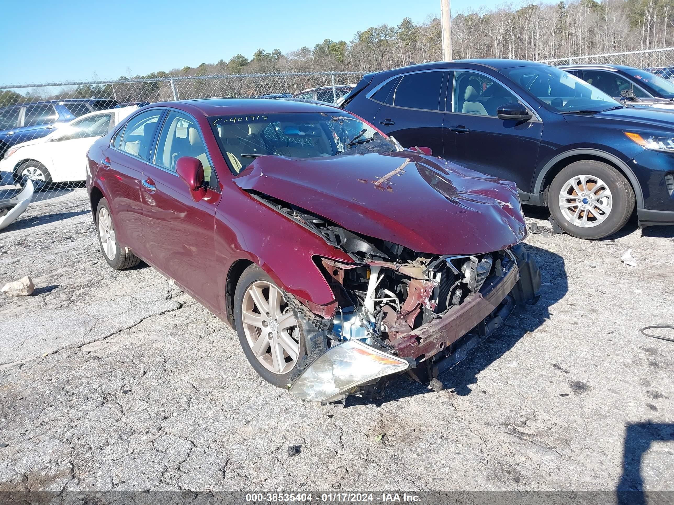 lexus es 2008 jthbj46g982260025