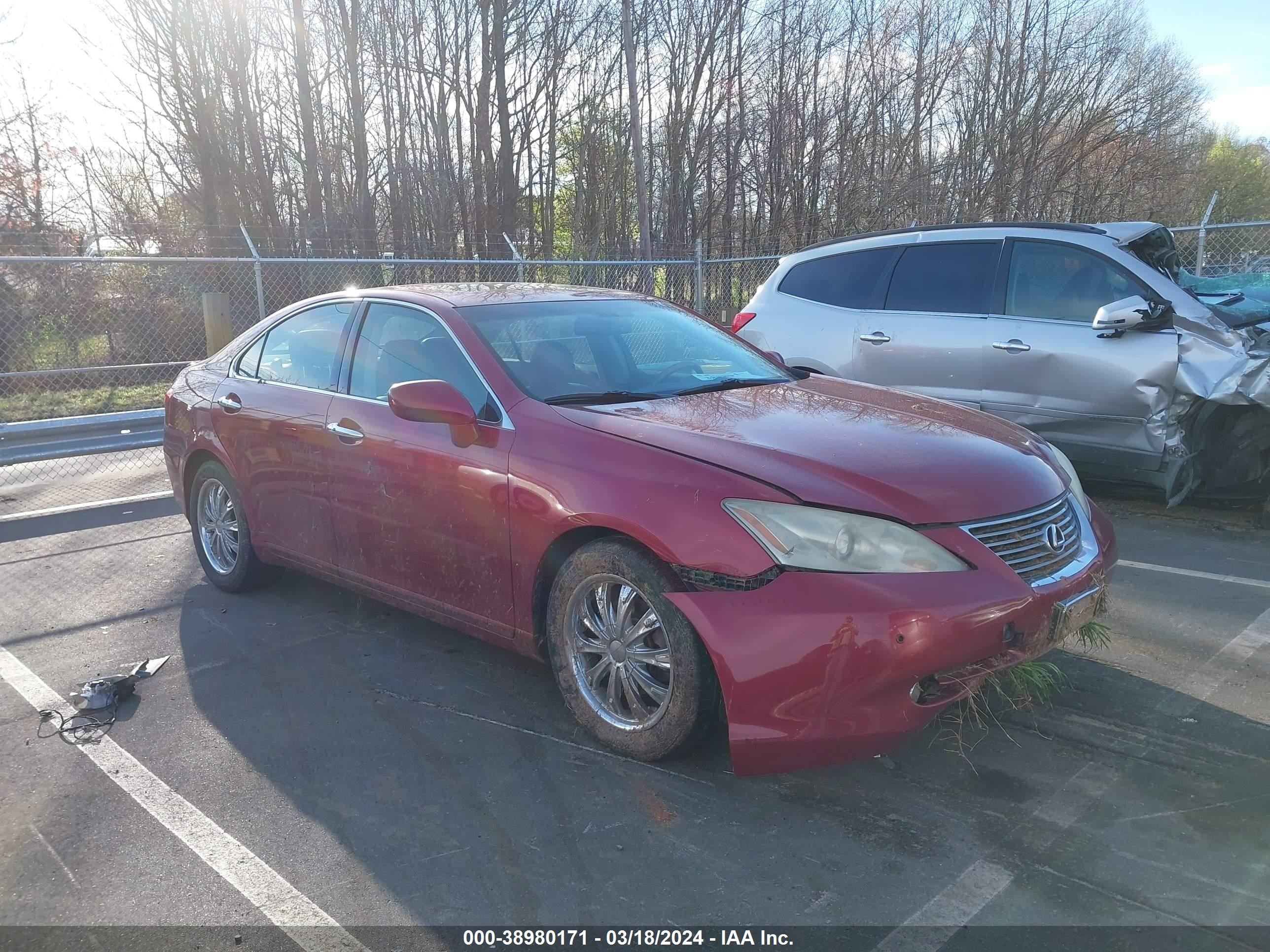 lexus es 2009 jthbj46g992317907