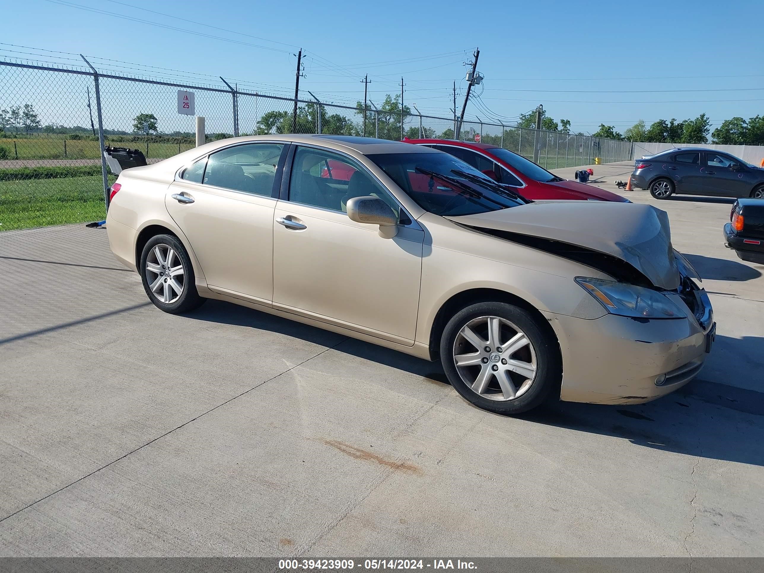 lexus es 2007 jthbj46gx72062701