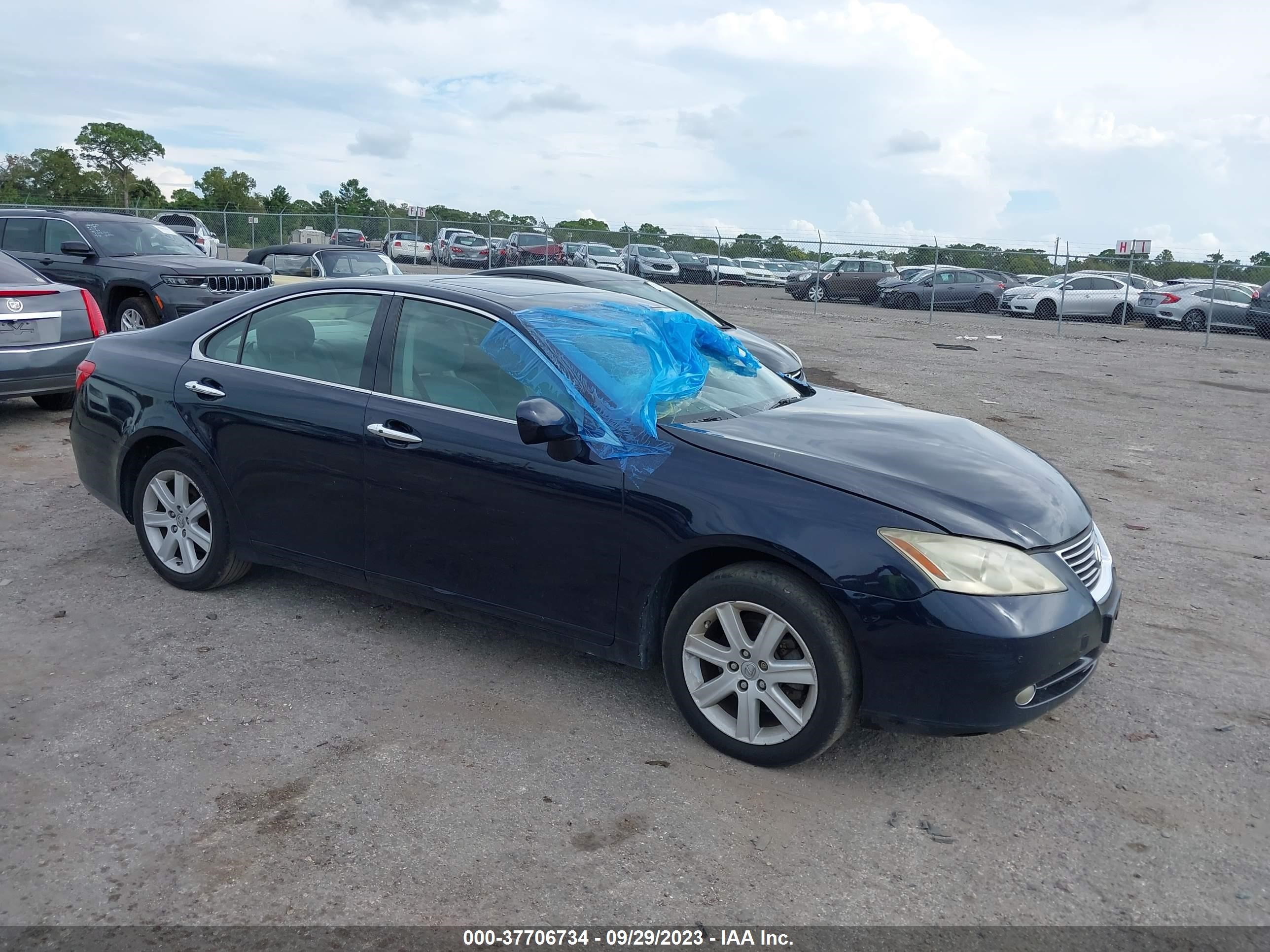 lexus es 2007 jthbj46gx72074220