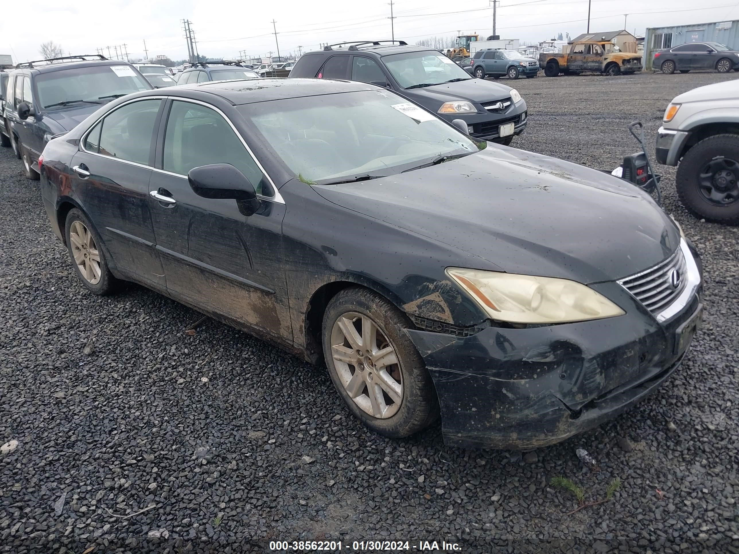 lexus es 2007 jthbj46gx72079496