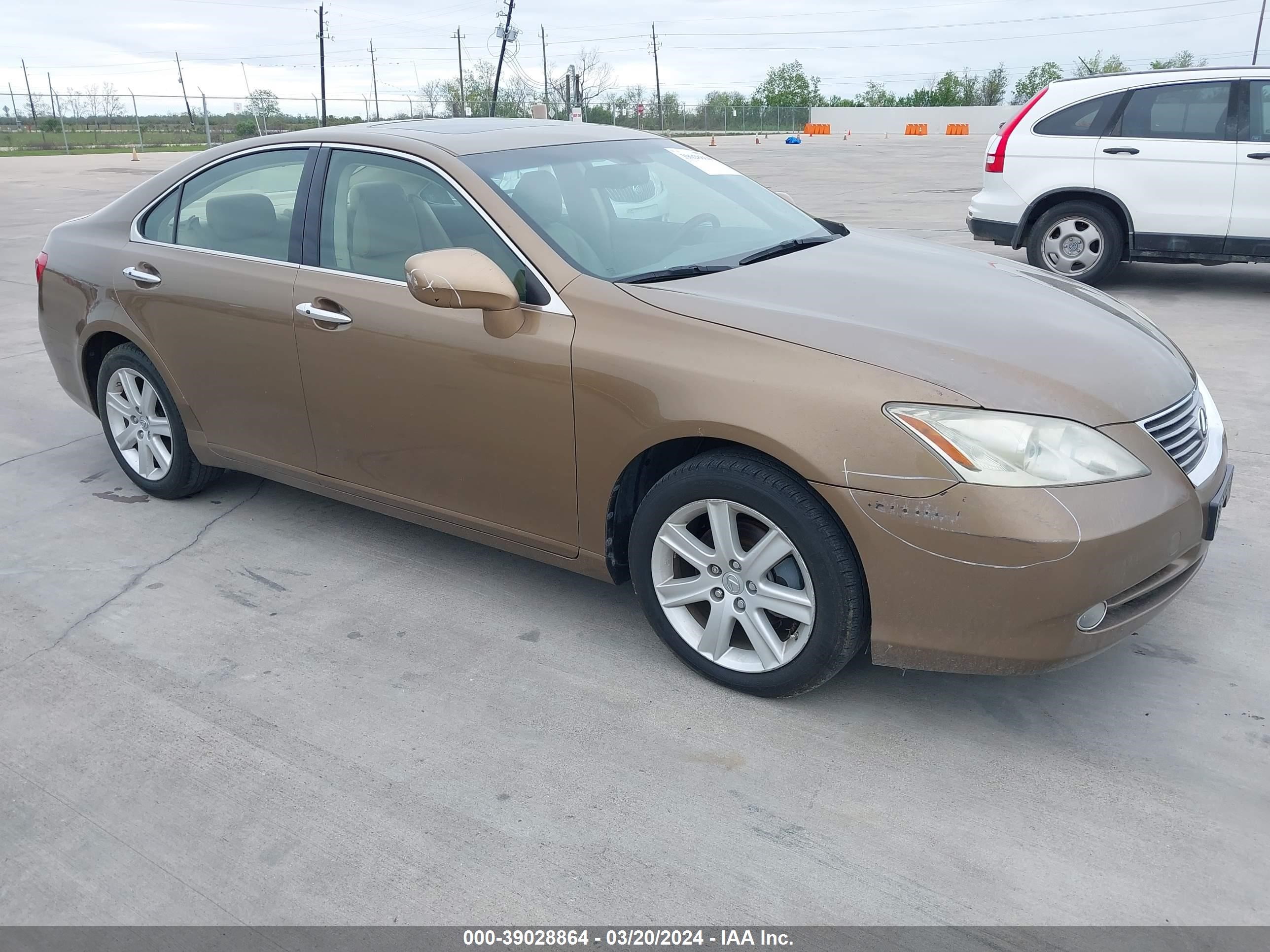 lexus es 2007 jthbj46gx72152530