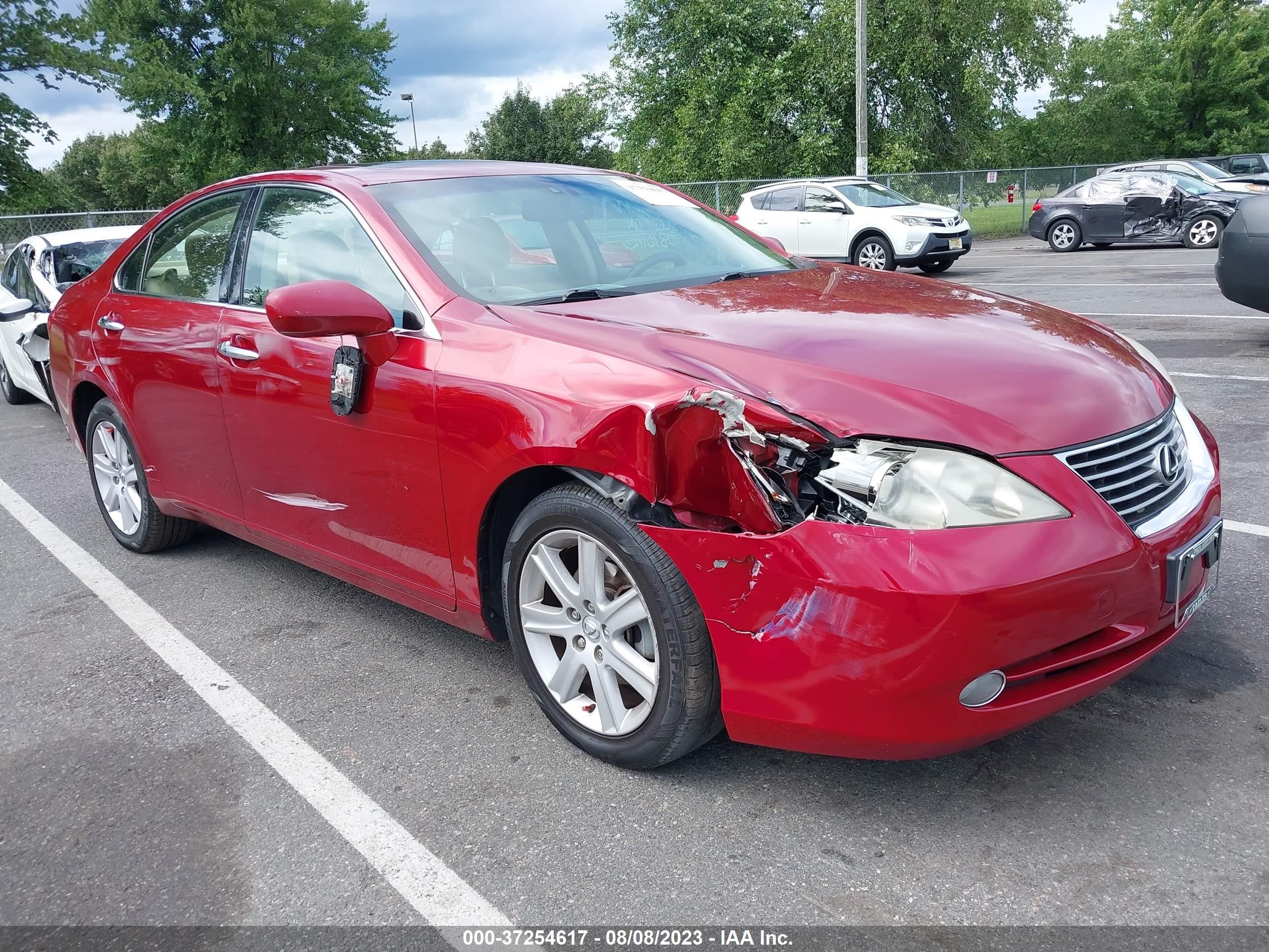 lexus es 2009 jthbj46gx92340824