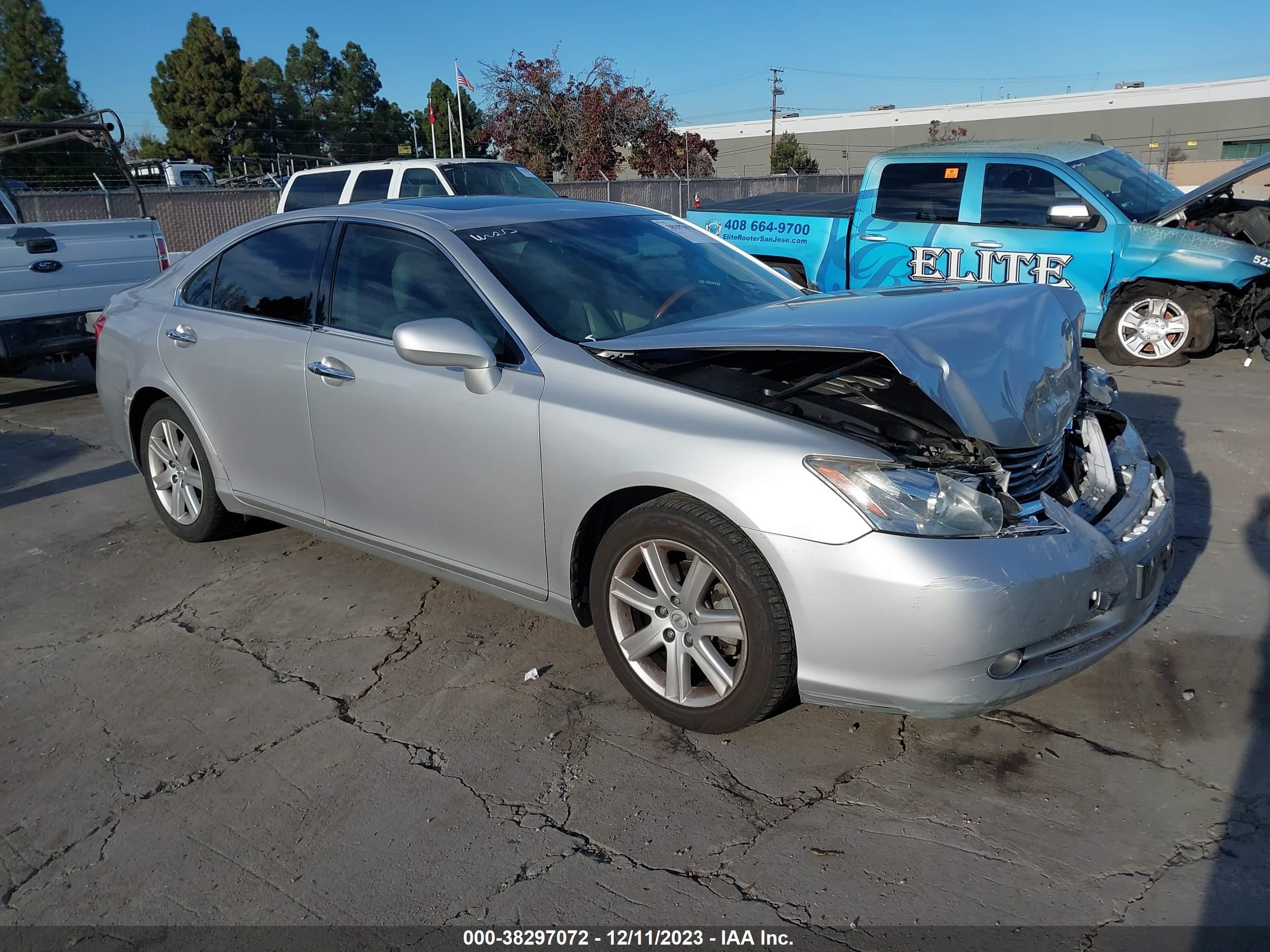 lexus es 2009 jthbj46gx92342105