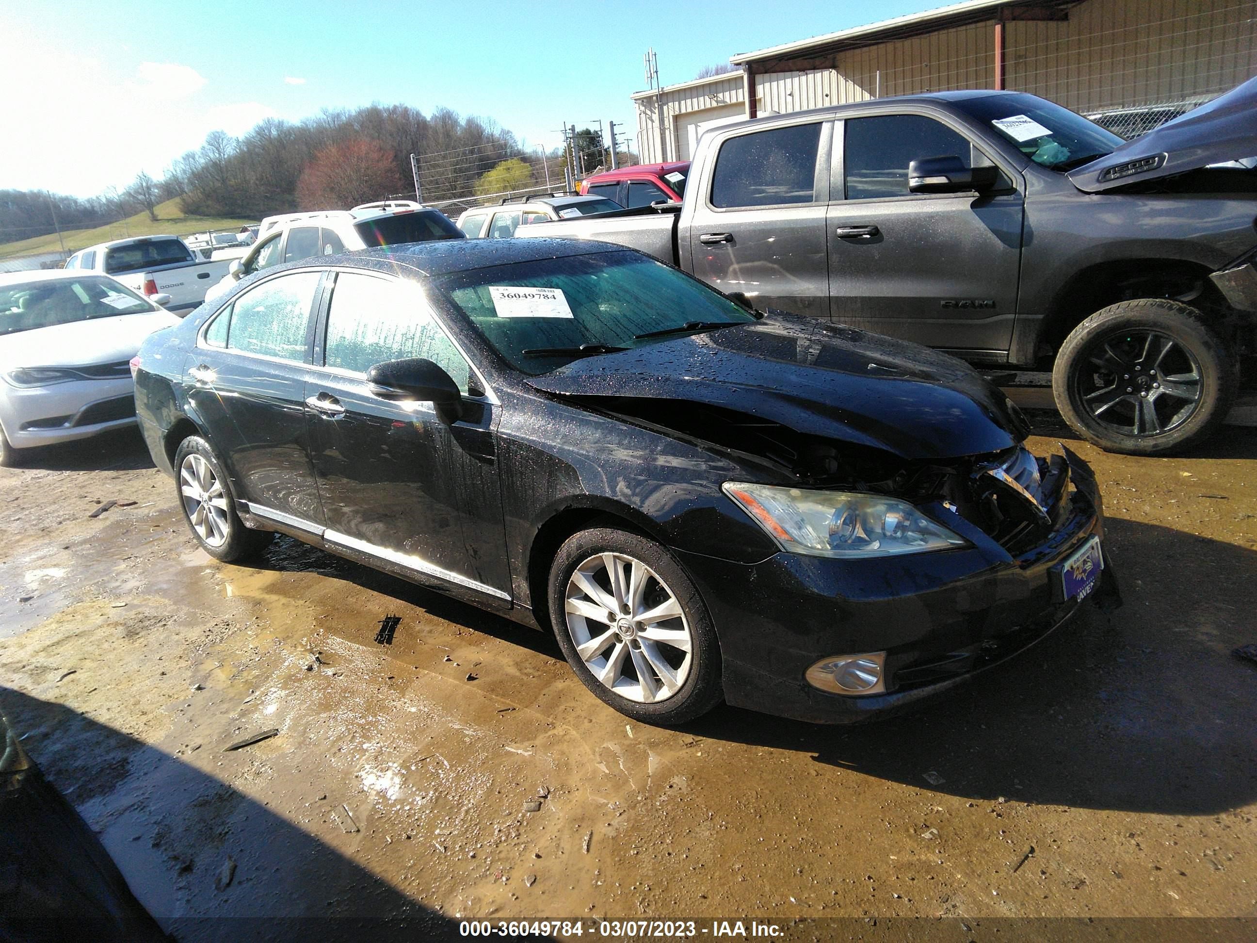 lexus es 2011 jthbk1eg1b2451734