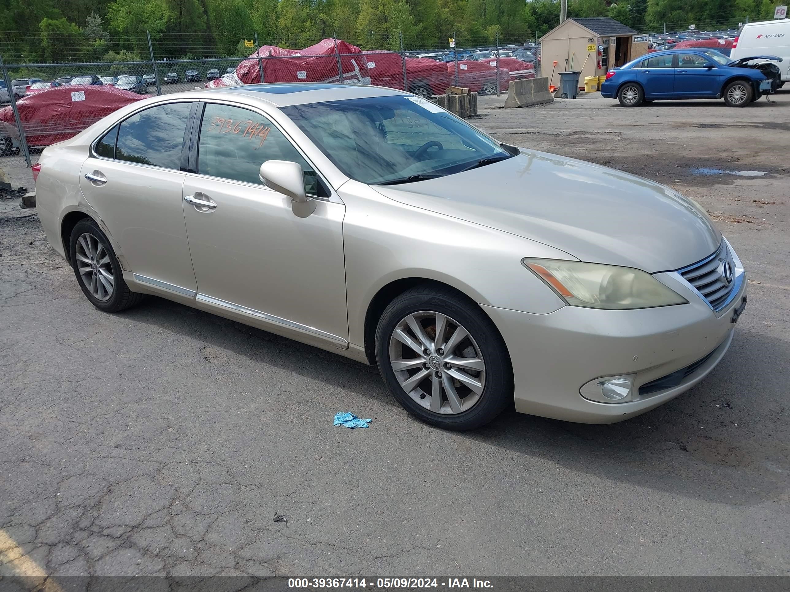 lexus es 2011 jthbk1eg2b2442623