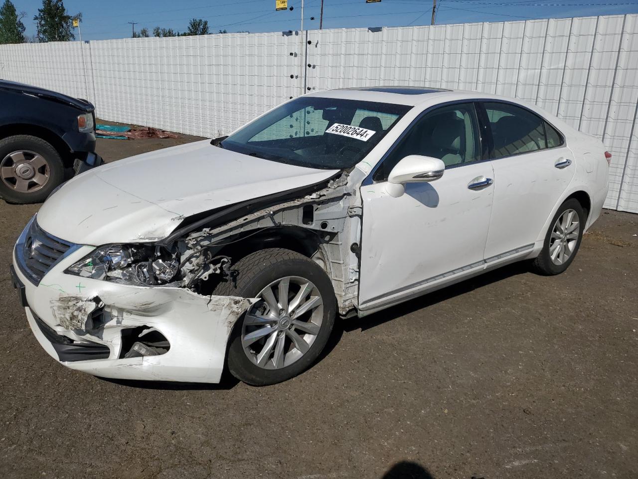 lexus es 2011 jthbk1egxb2431661