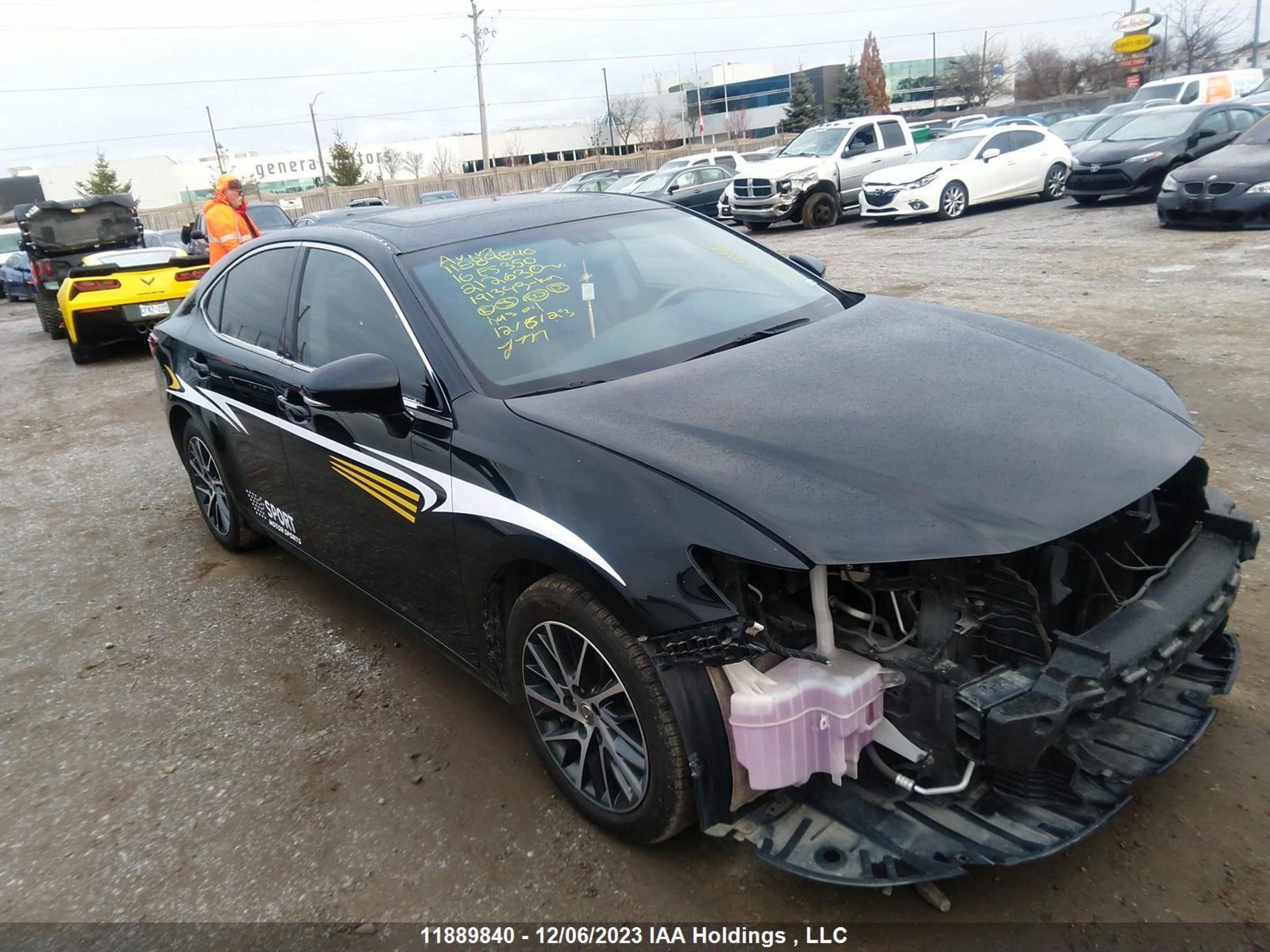 lexus es 2016 jthbk1gg5g2212630