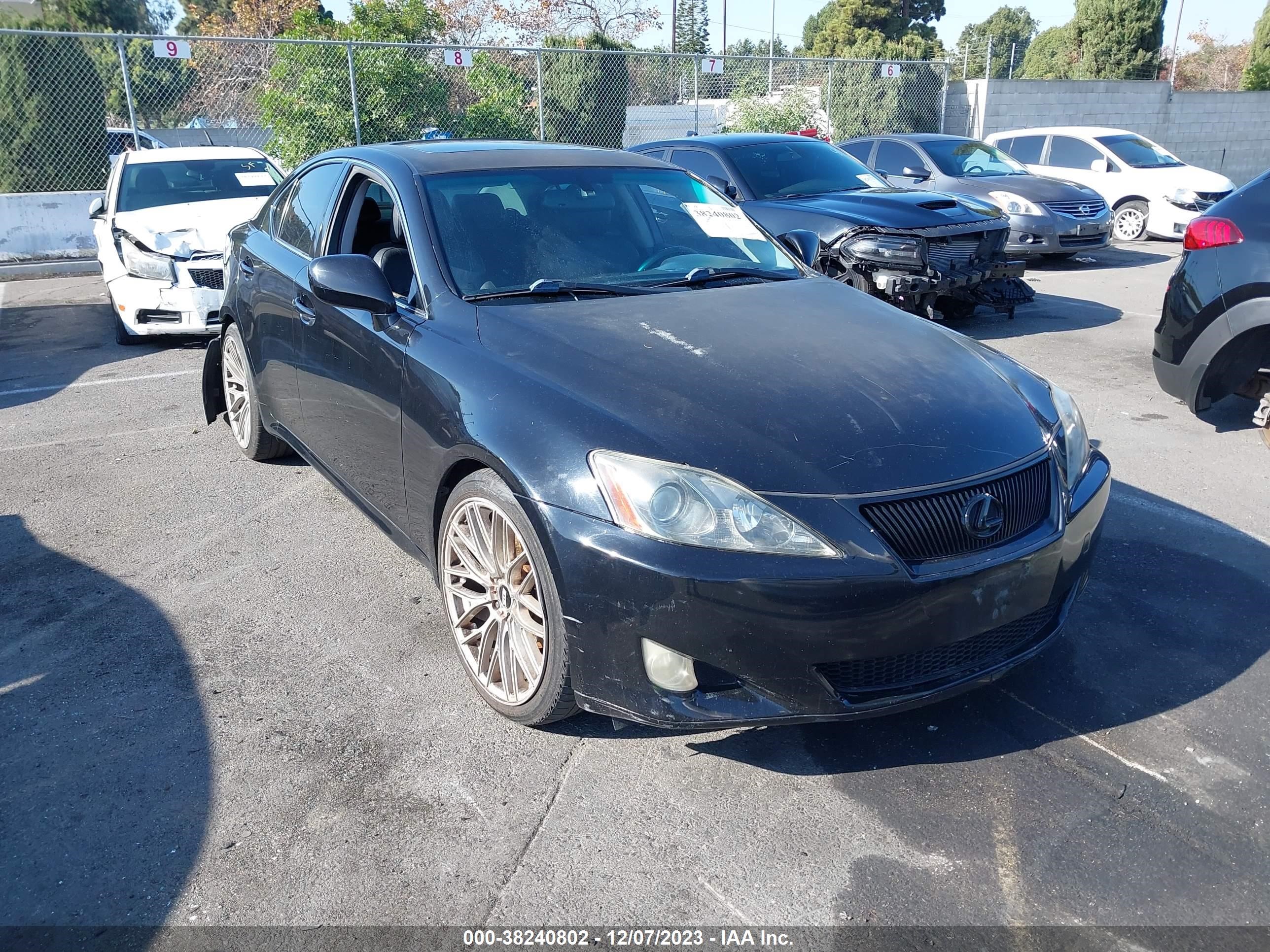 lexus is 2007 jthbk262072032502