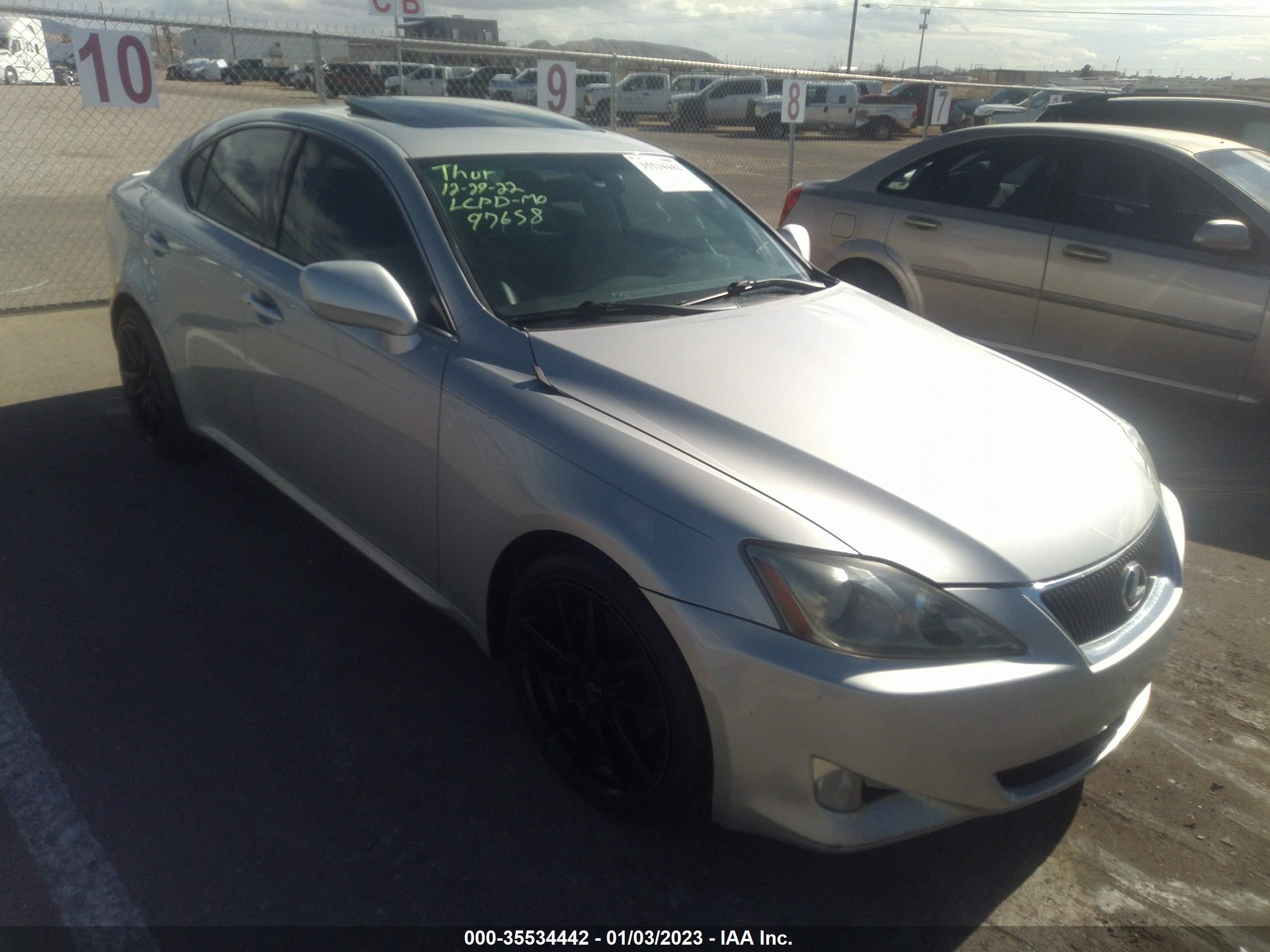 lexus is 2007 jthbk262272032811