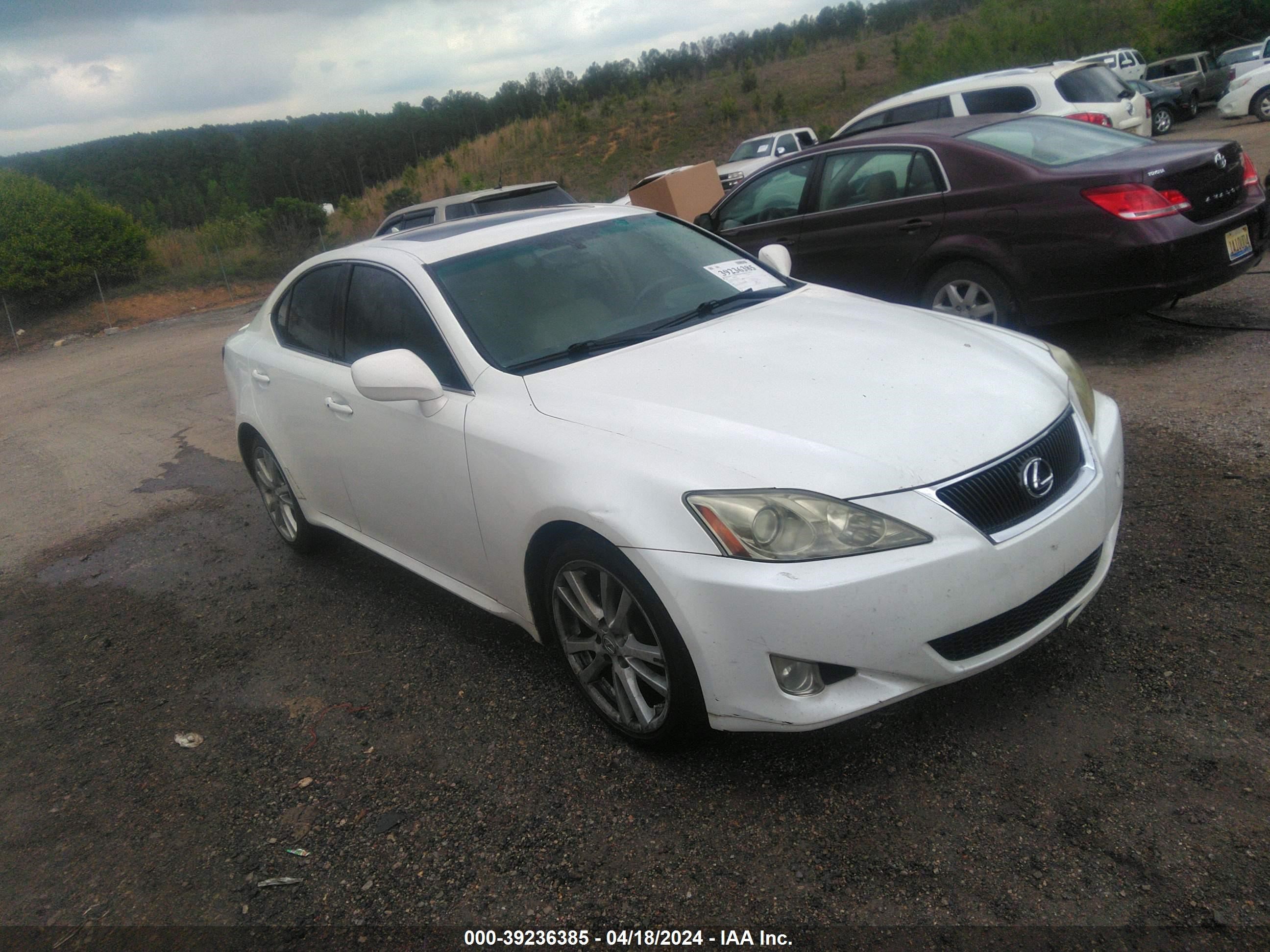 lexus is 2007 jthbk262272040911