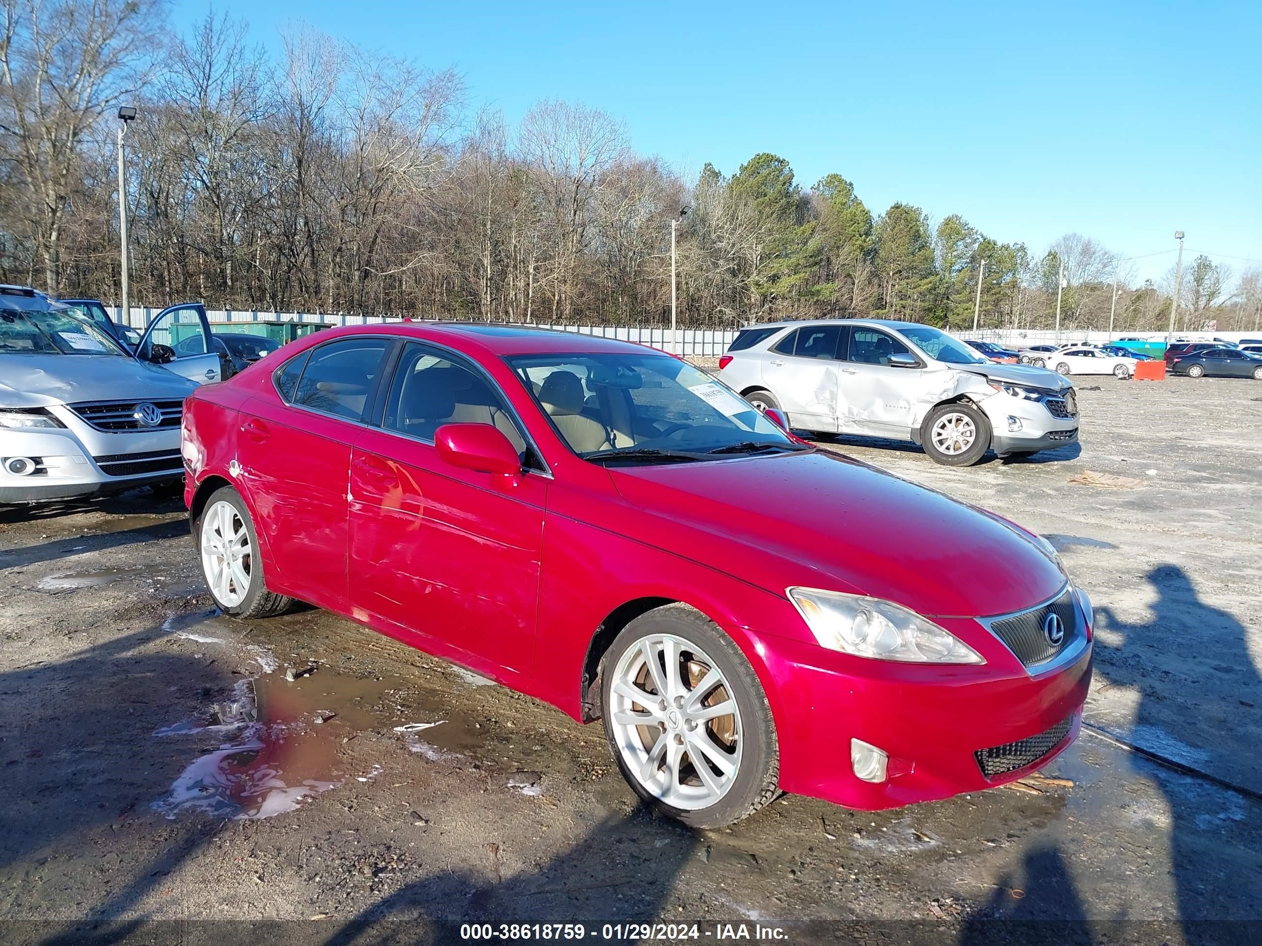 lexus is 2007 jthbk262275050708