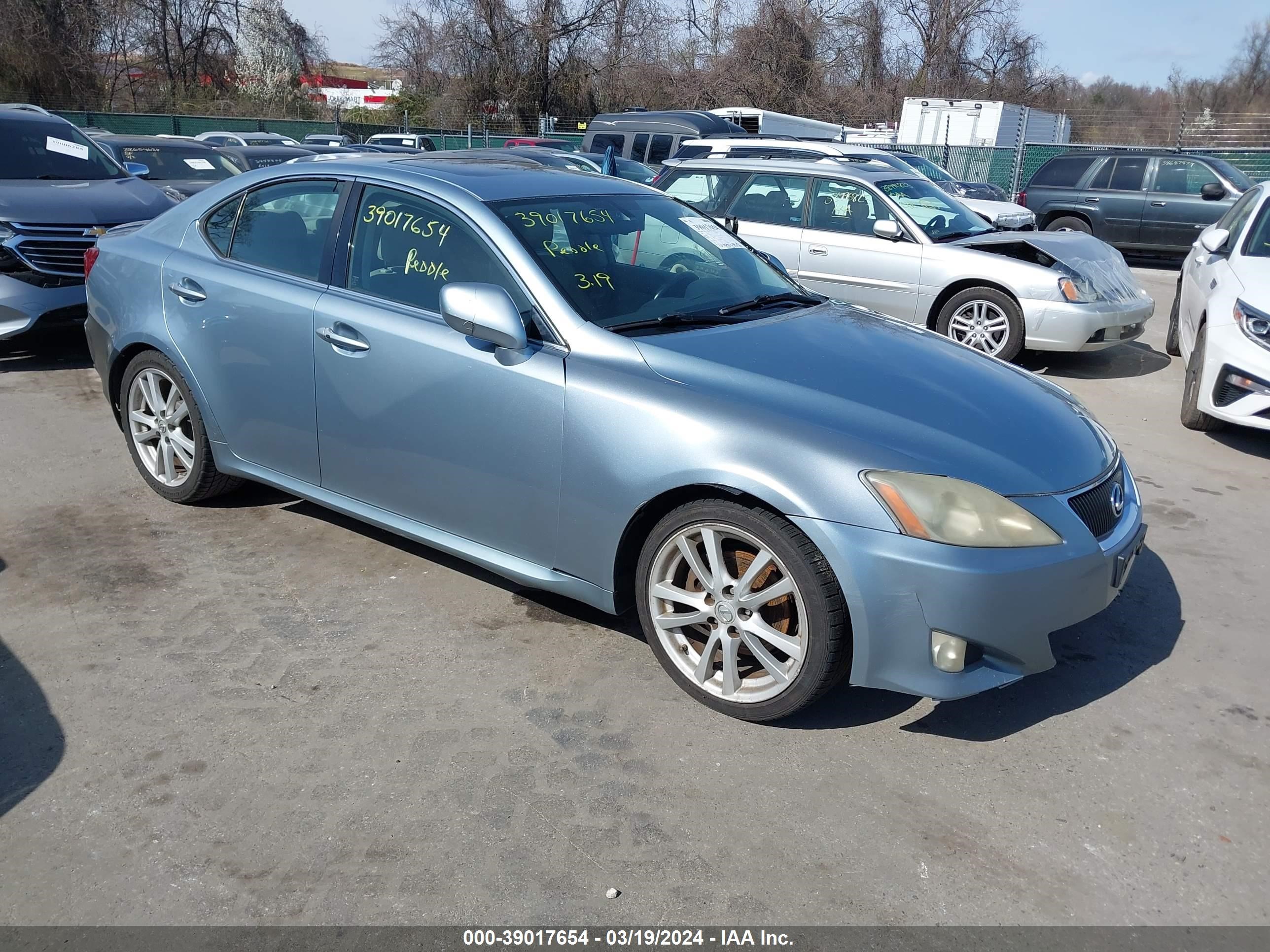 lexus is 2006 jthbk262765019128