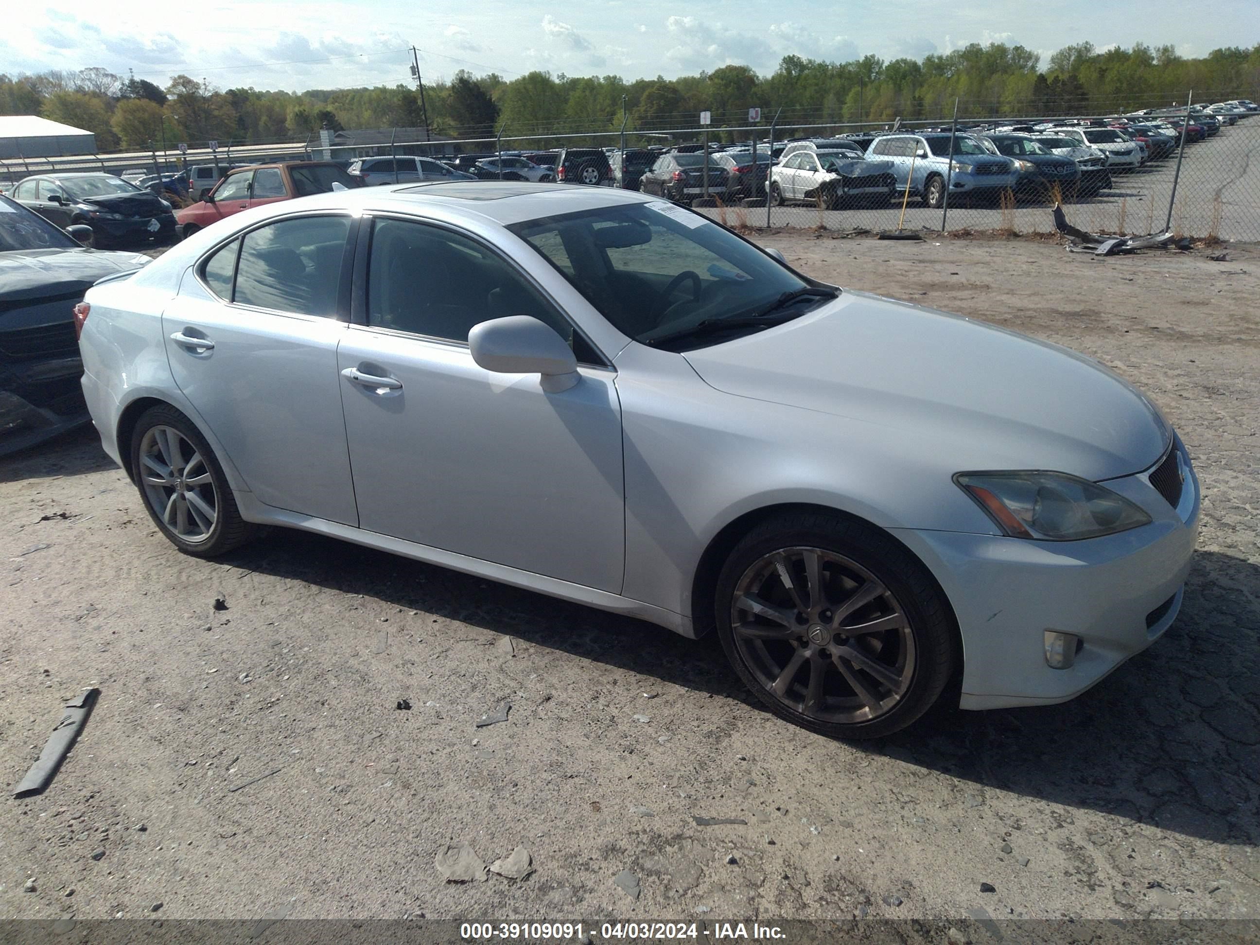 lexus is 2007 jthbk262872036300