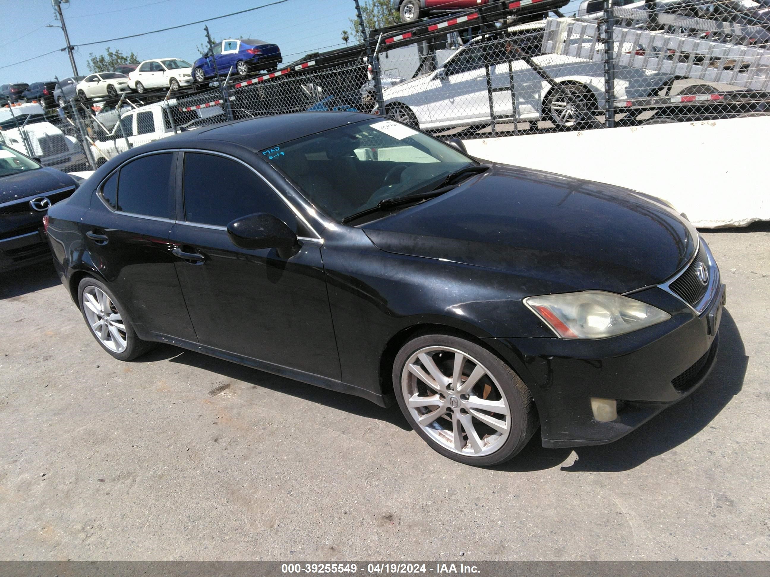 lexus is 2007 jthbk262x72042857