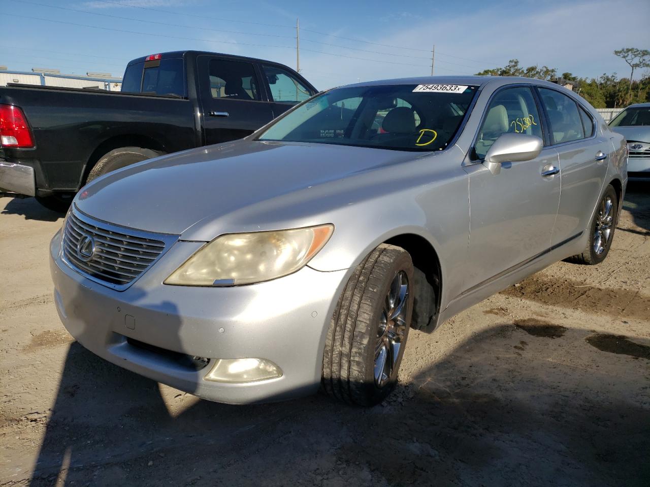 lexus ls 2007 jthbl46f075021106