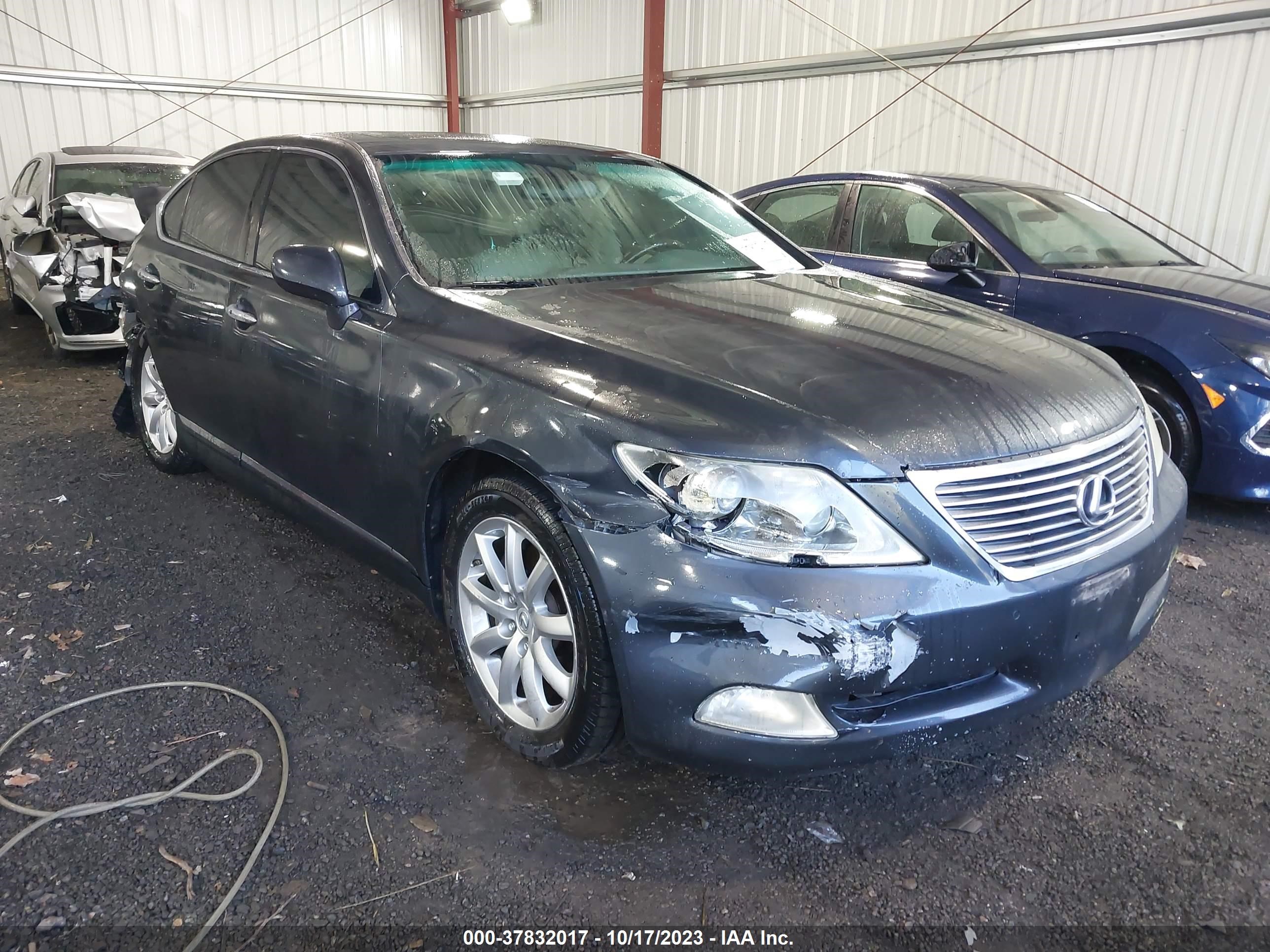 lexus ls 2007 jthbl46f075032574