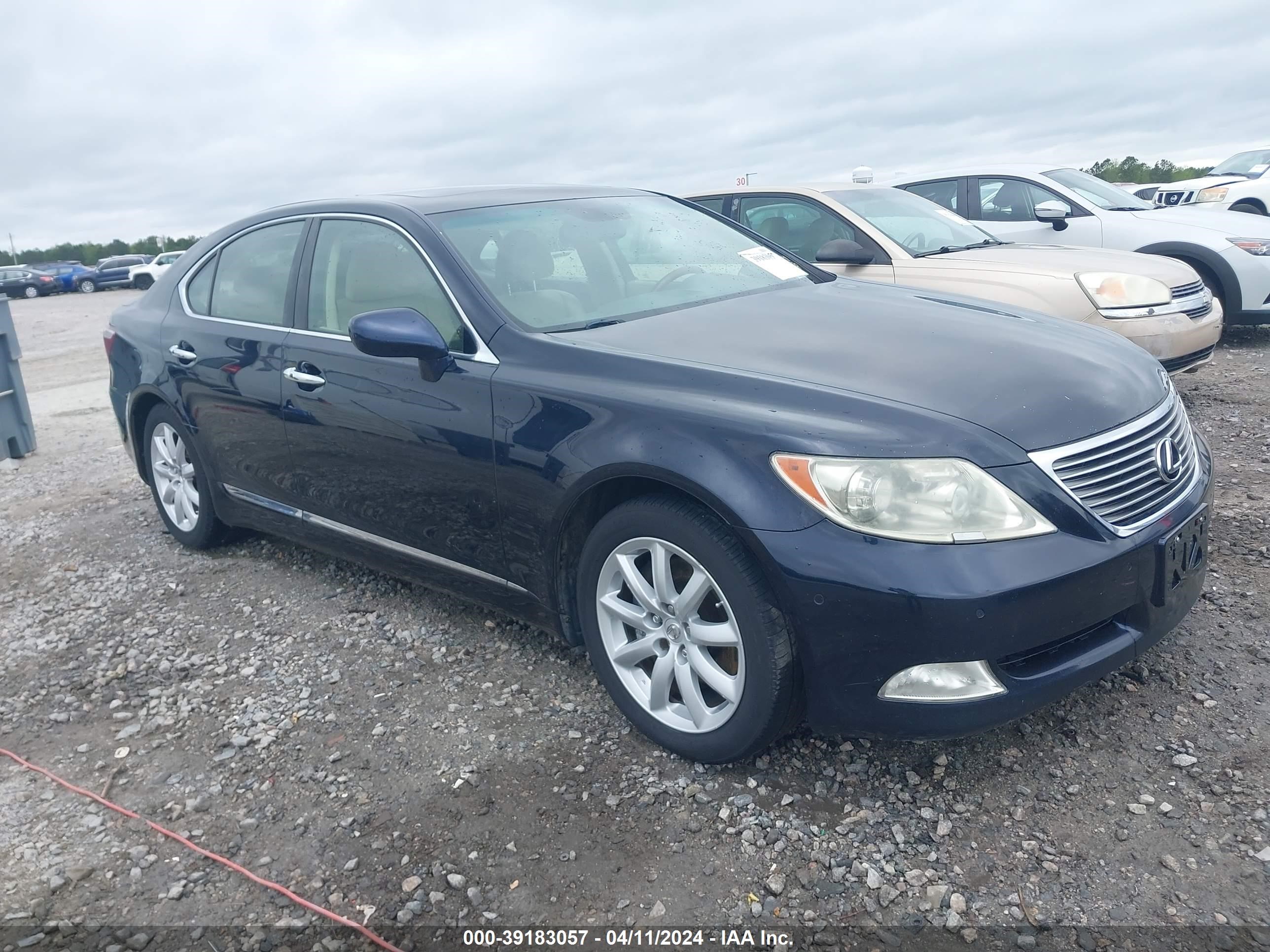 lexus ls 2007 jthbl46f175001043