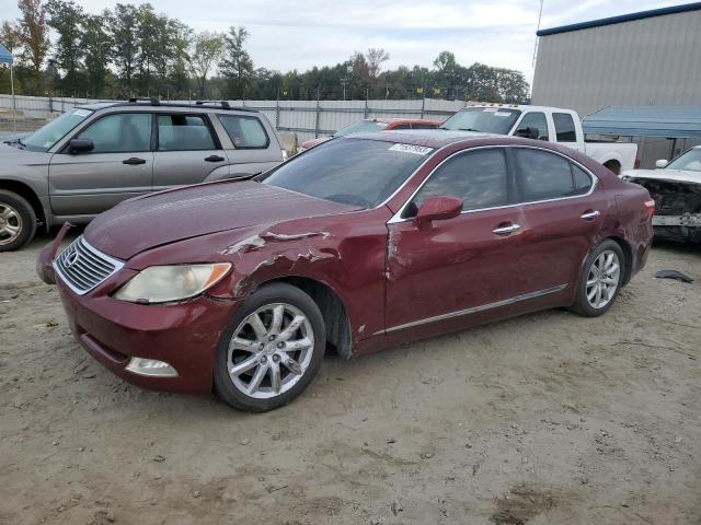 lexus ls460 2007 jthbl46f275032043