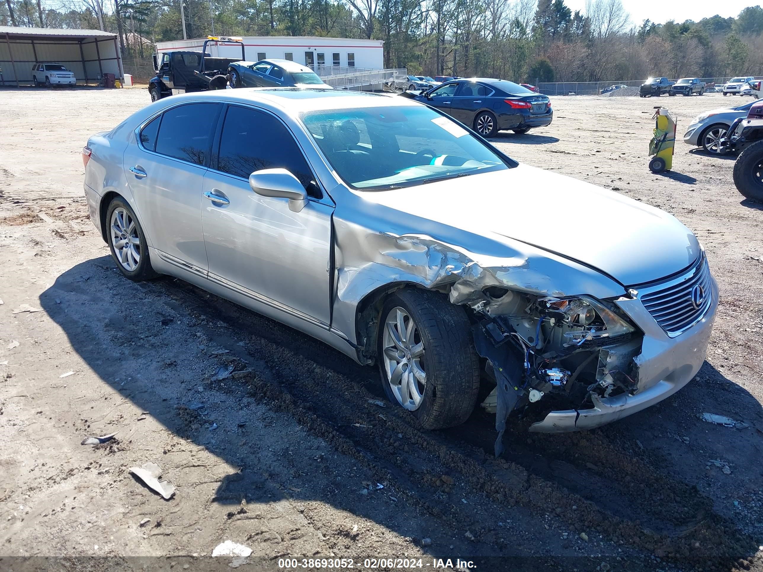 lexus ls 2007 jthbl46f375009144