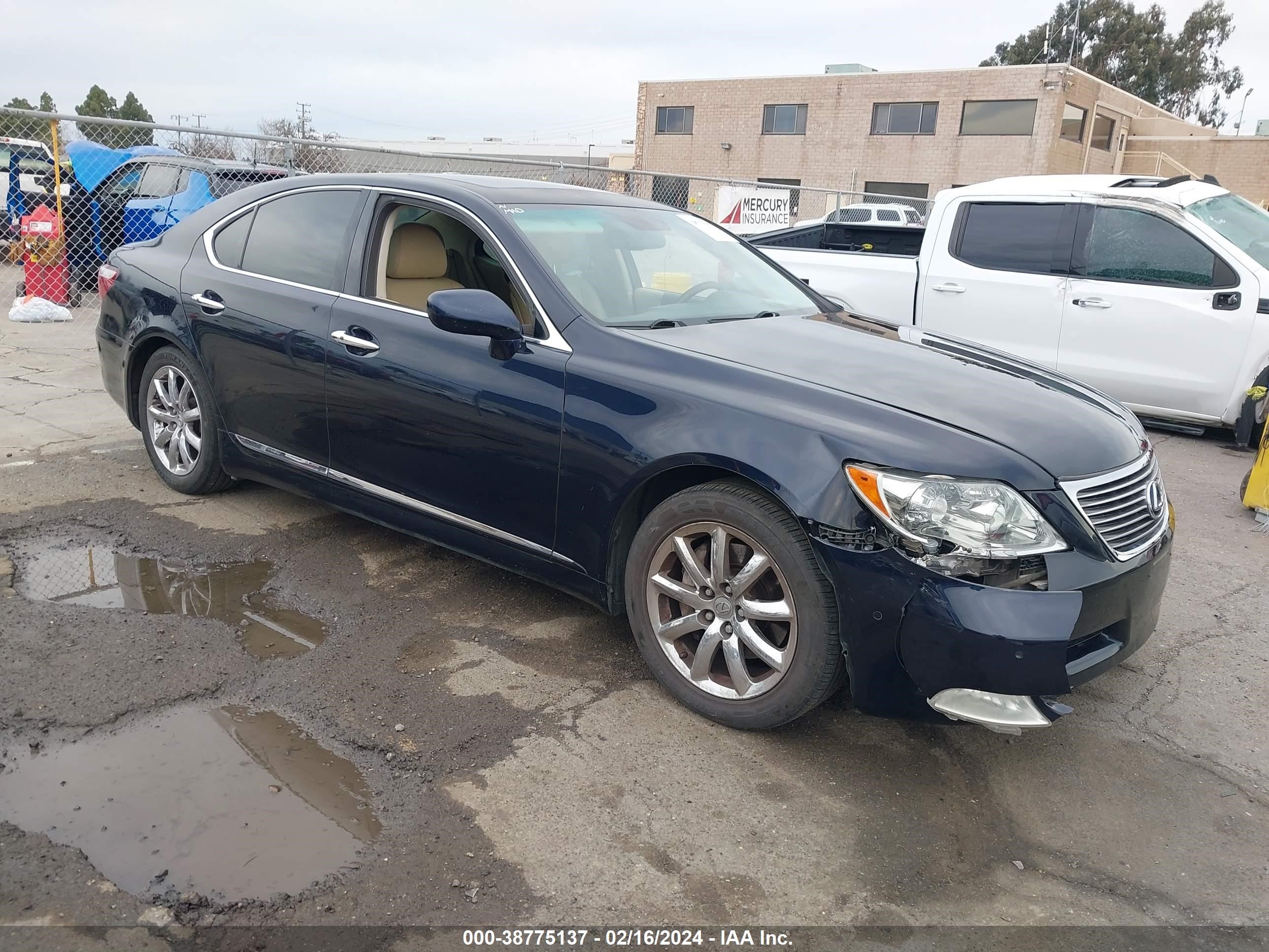 lexus ls 2009 jthbl46f395086163