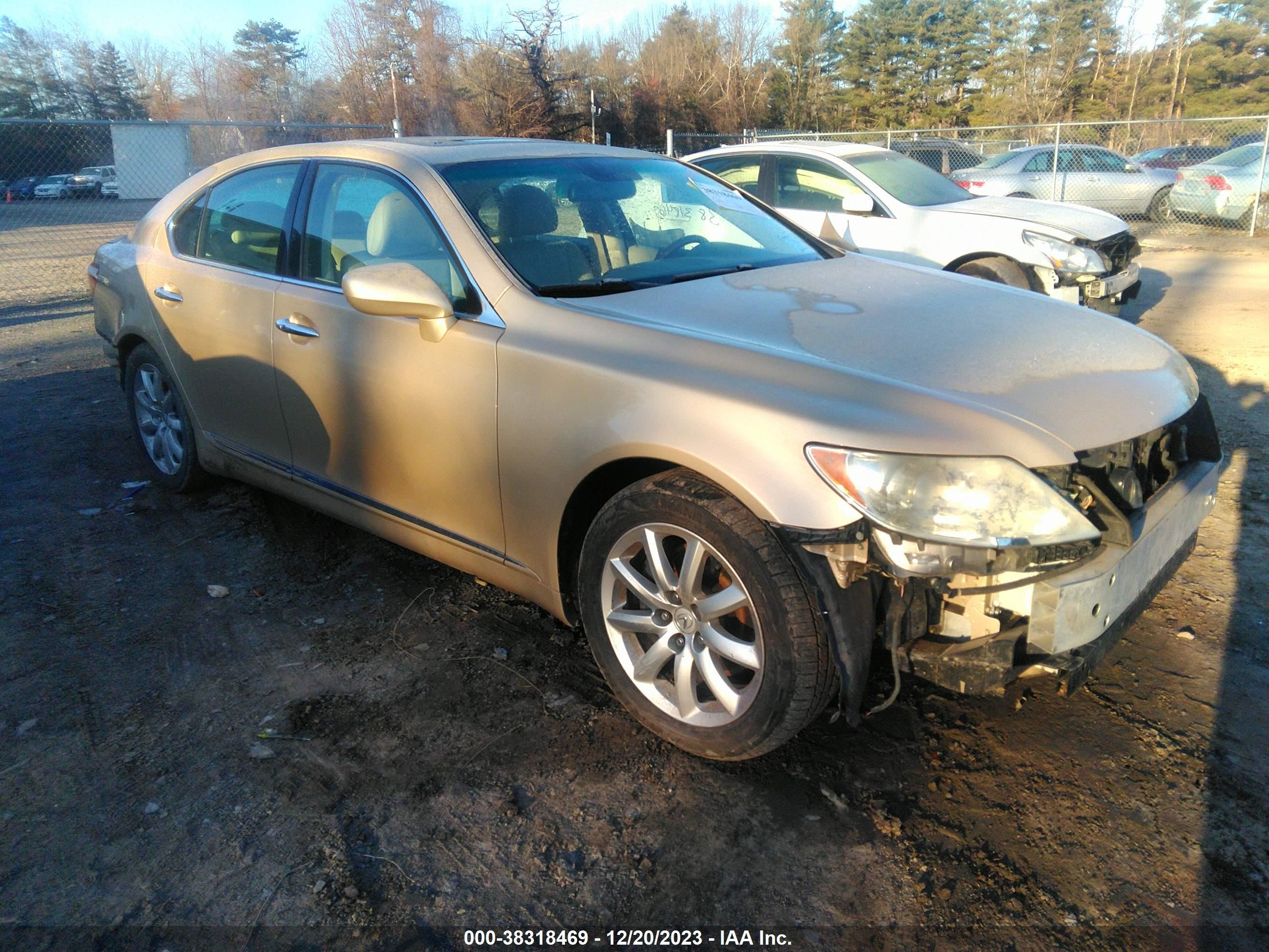 lexus ls 2007 jthbl46f475012893