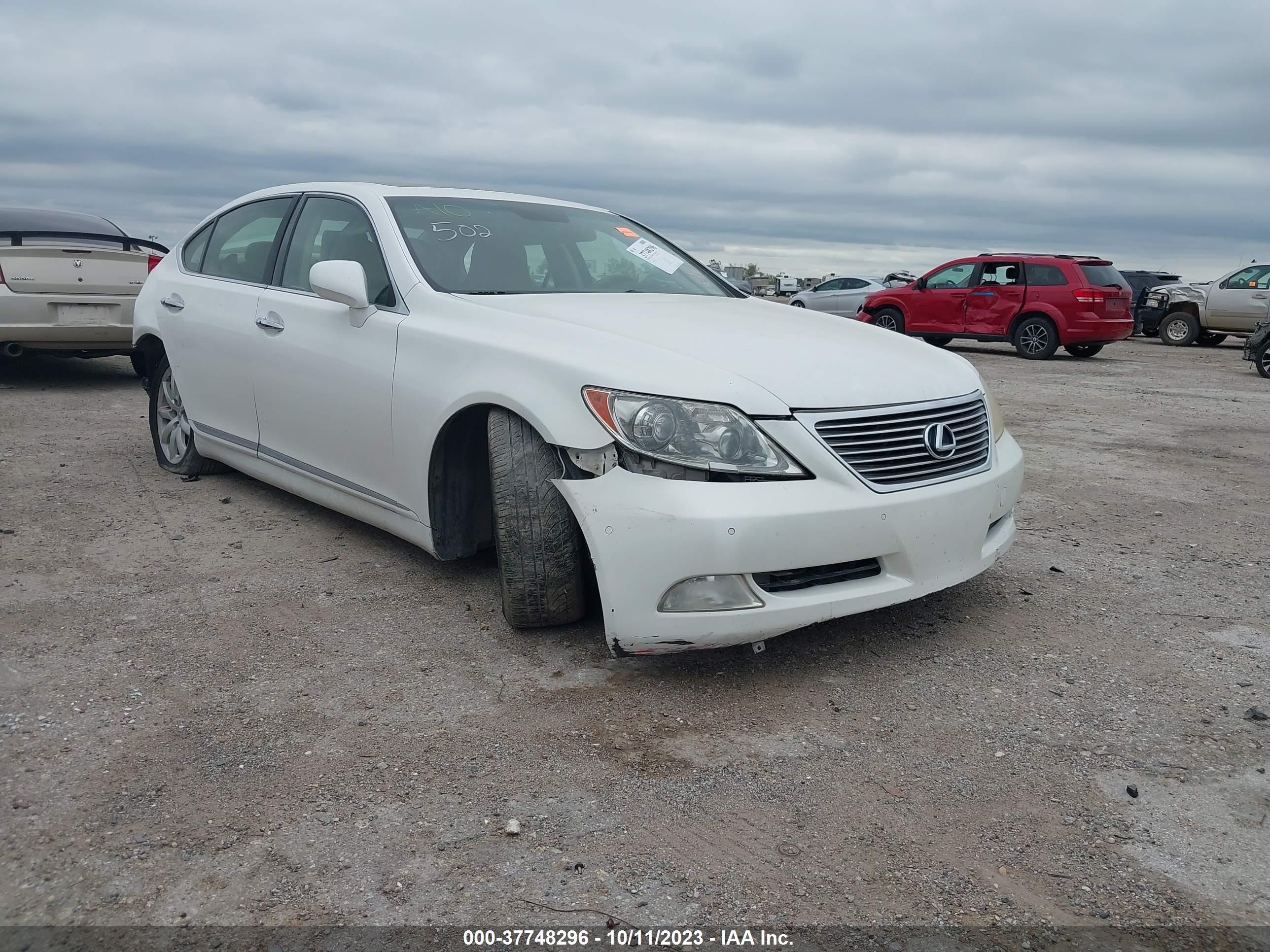 lexus ls 2007 jthbl46f575018637