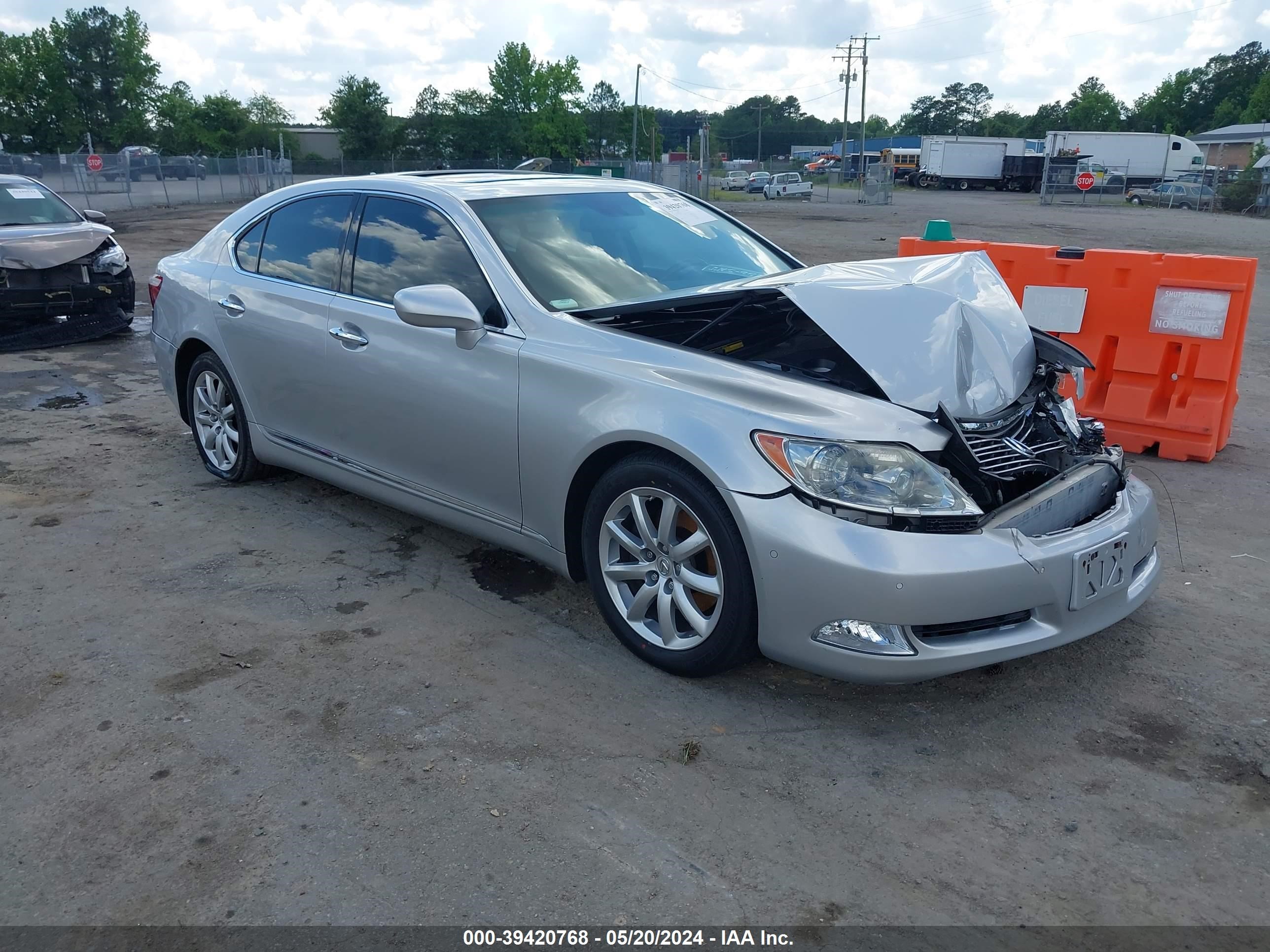 lexus ls 2007 jthbl46f775040963