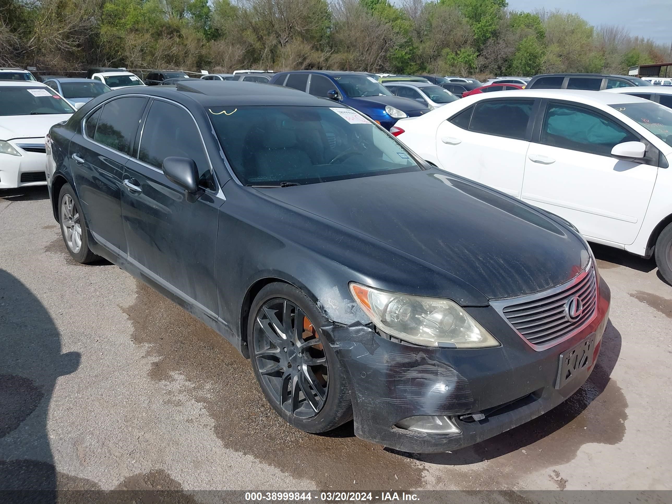 lexus ls 2007 jthbl46f775043670