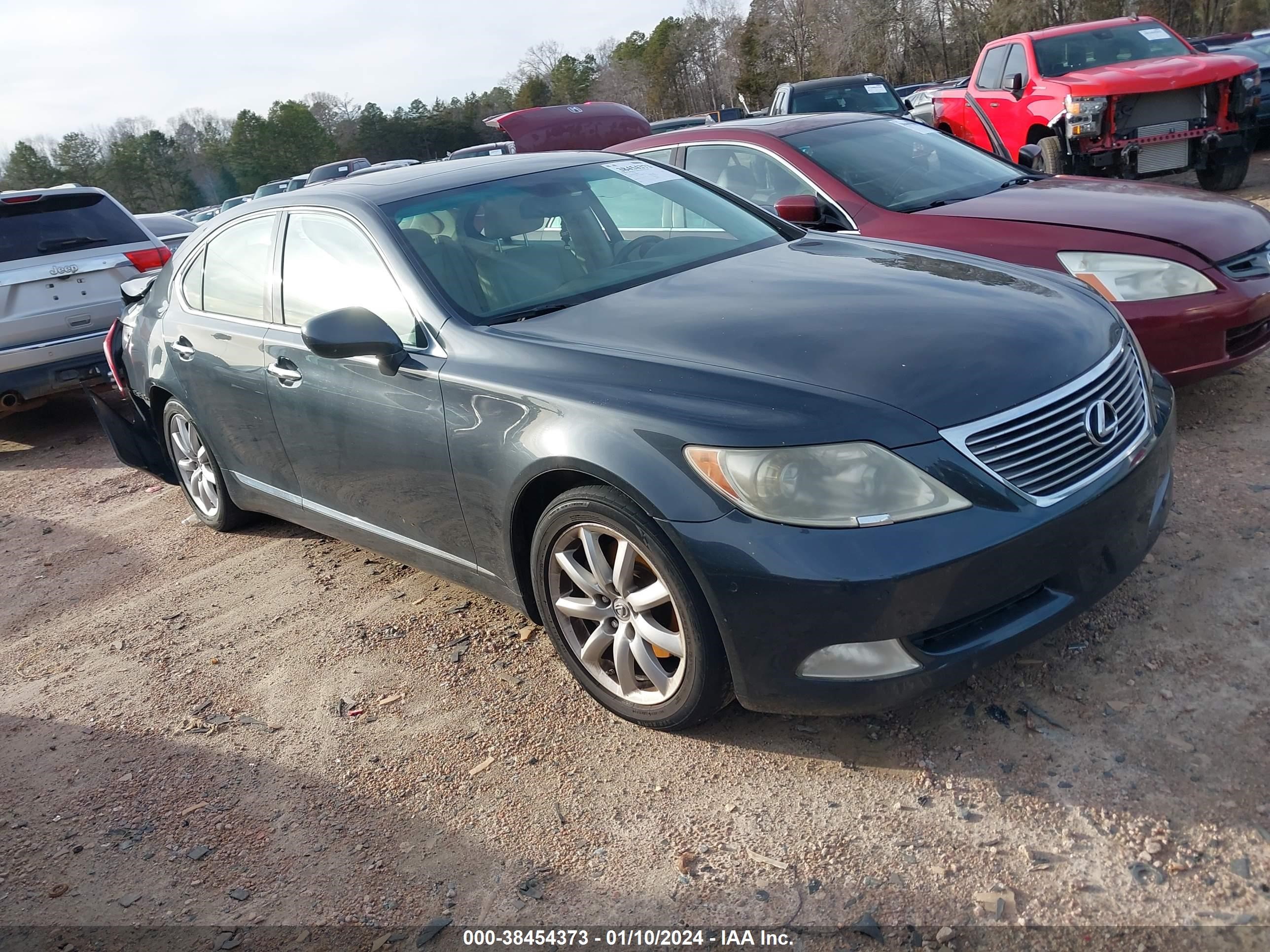 lexus ls 2007 jthbl46f875032449