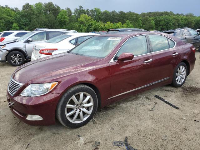 lexus ls460 2008 jthbl46f885055635