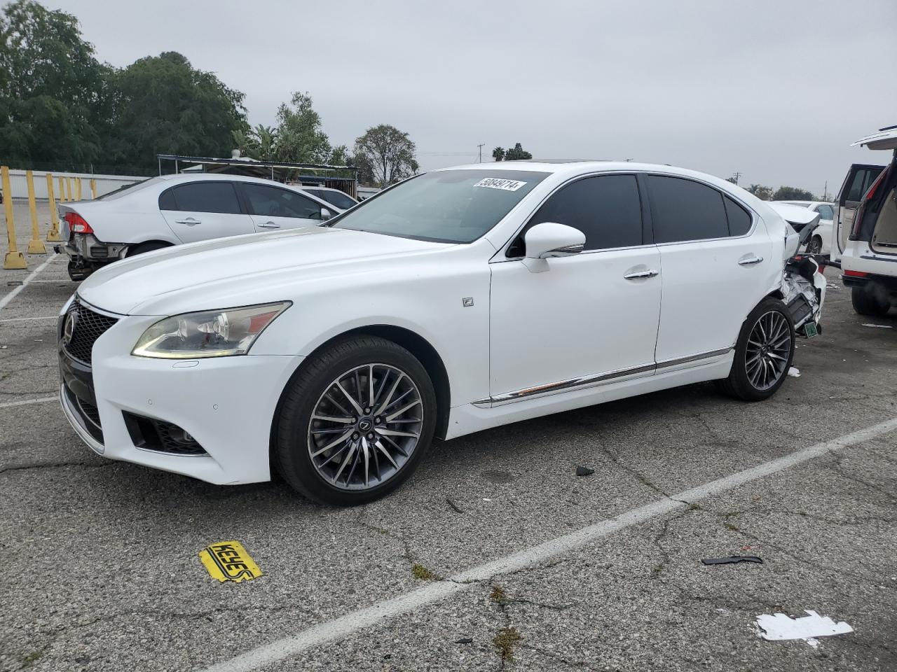 lexus ls 2013 jthbl5efxd5119515