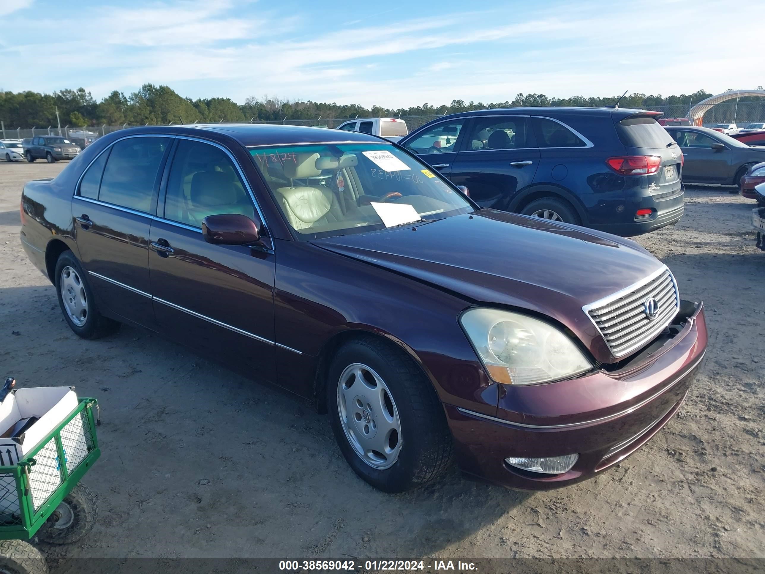 lexus ls 2001 jthbn30f010040577