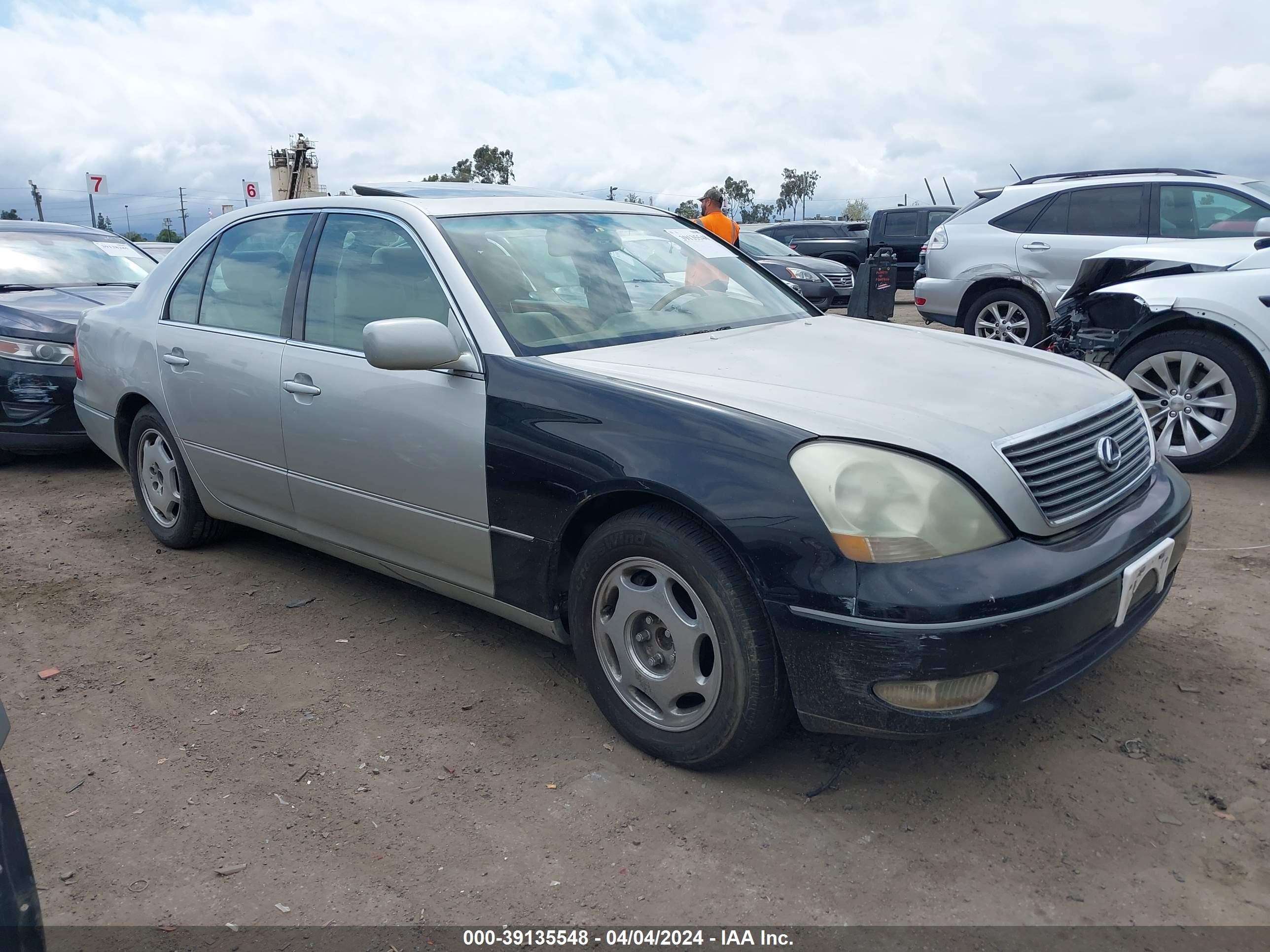 lexus ls 2002 jthbn30f120087750