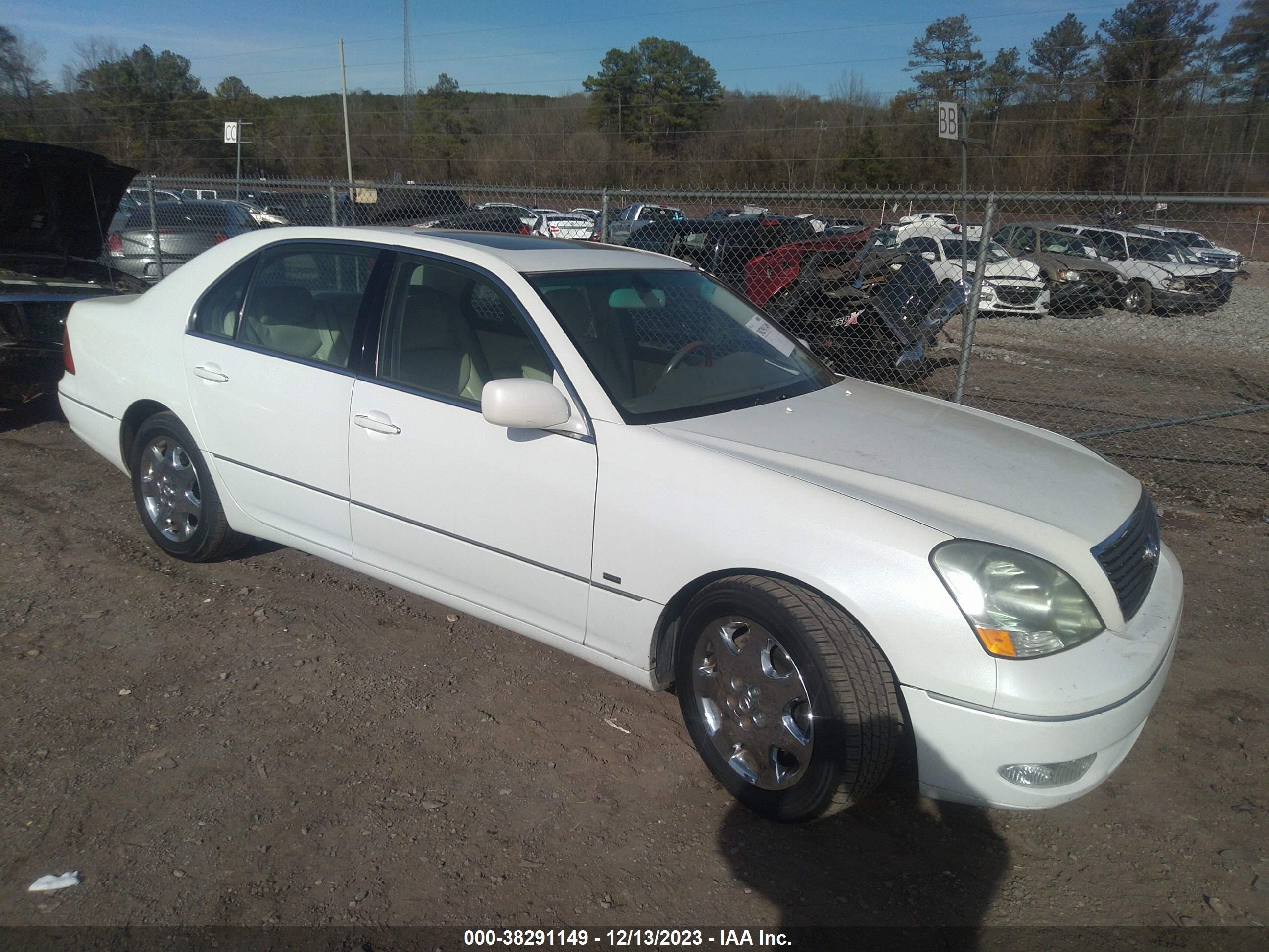 lexus ls 2001 jthbn30f310041948