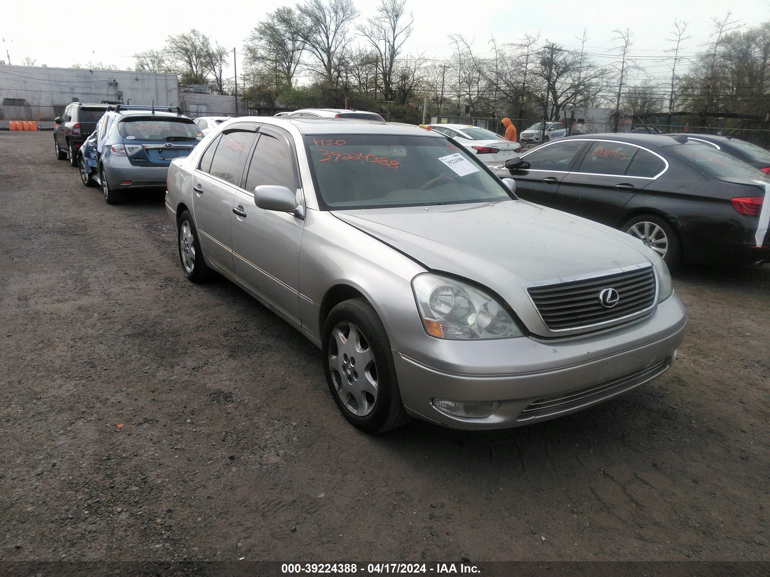 lexus ls 2001 jthbn30f410046558