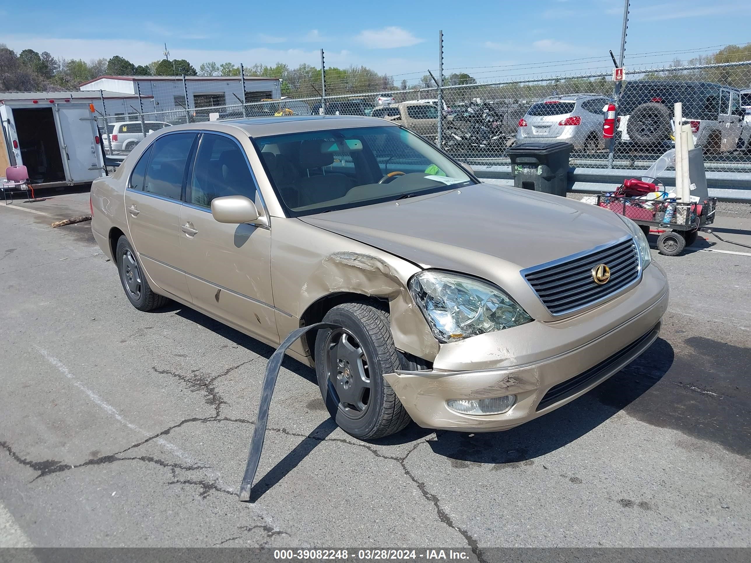 lexus ls 2002 jthbn30fx20086421