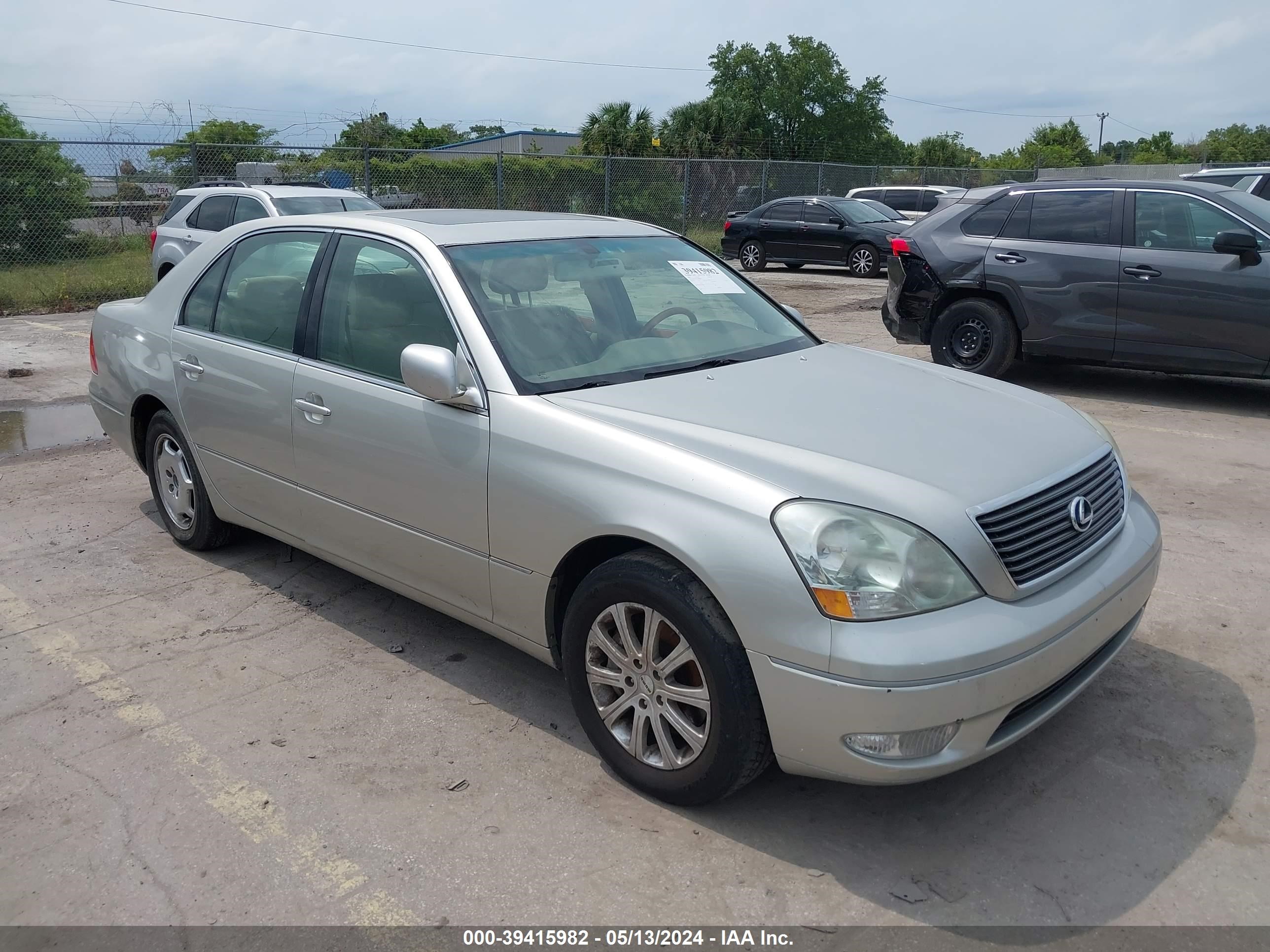 lexus ls 2002 jthbn30fx20087083