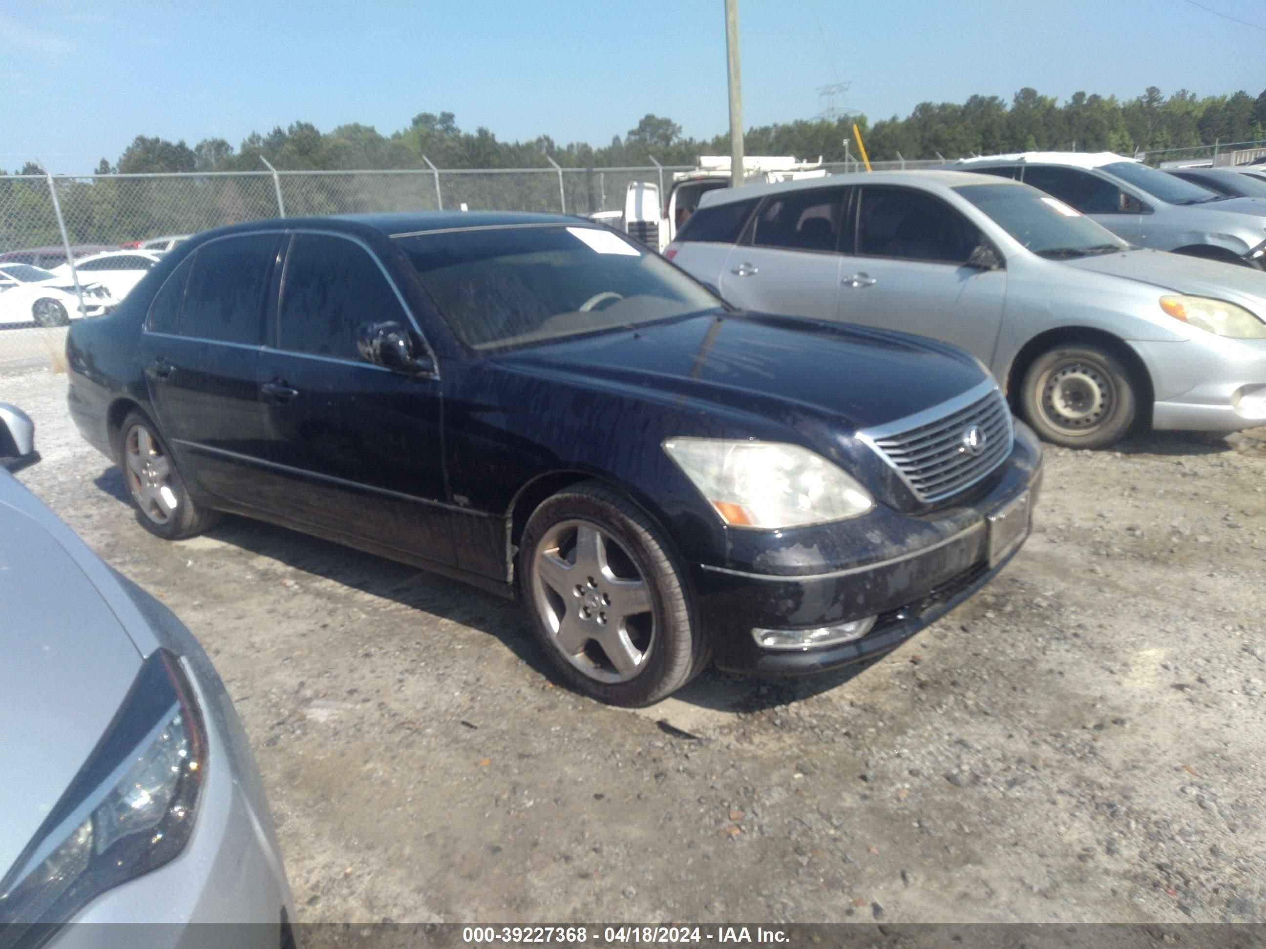 lexus ls 2004 jthbn36f140134964