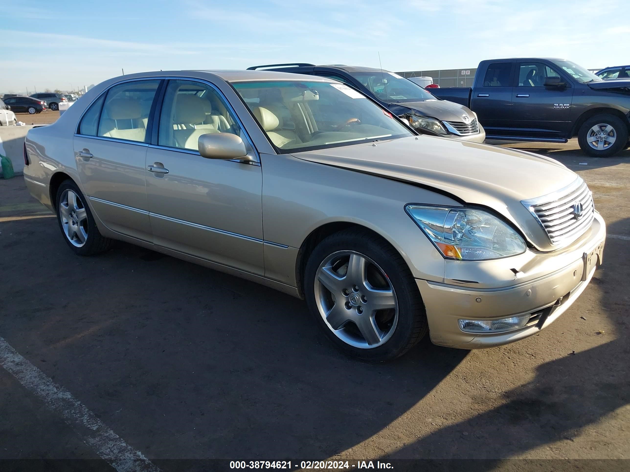 lexus ls 2005 jthbn36f155008365