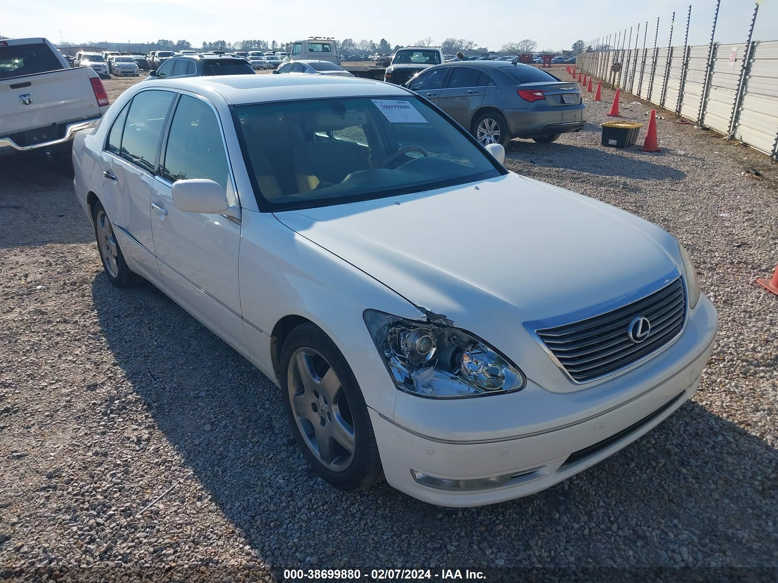 lexus ls 2006 jthbn36f265053624